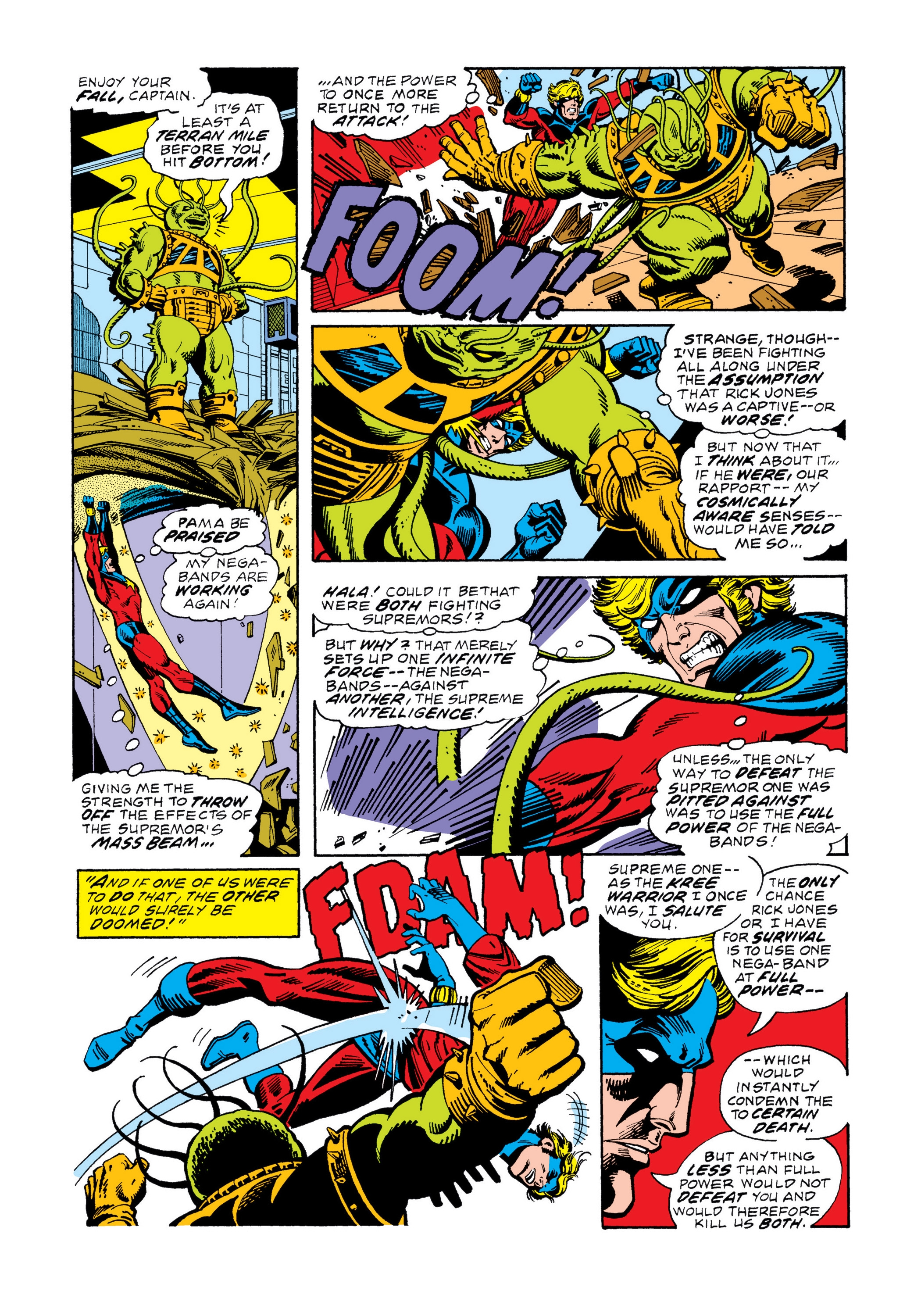 Read online Marvel Masterworks: Captain Marvel comic -  Issue # TPB 4 (Part 3) - 21