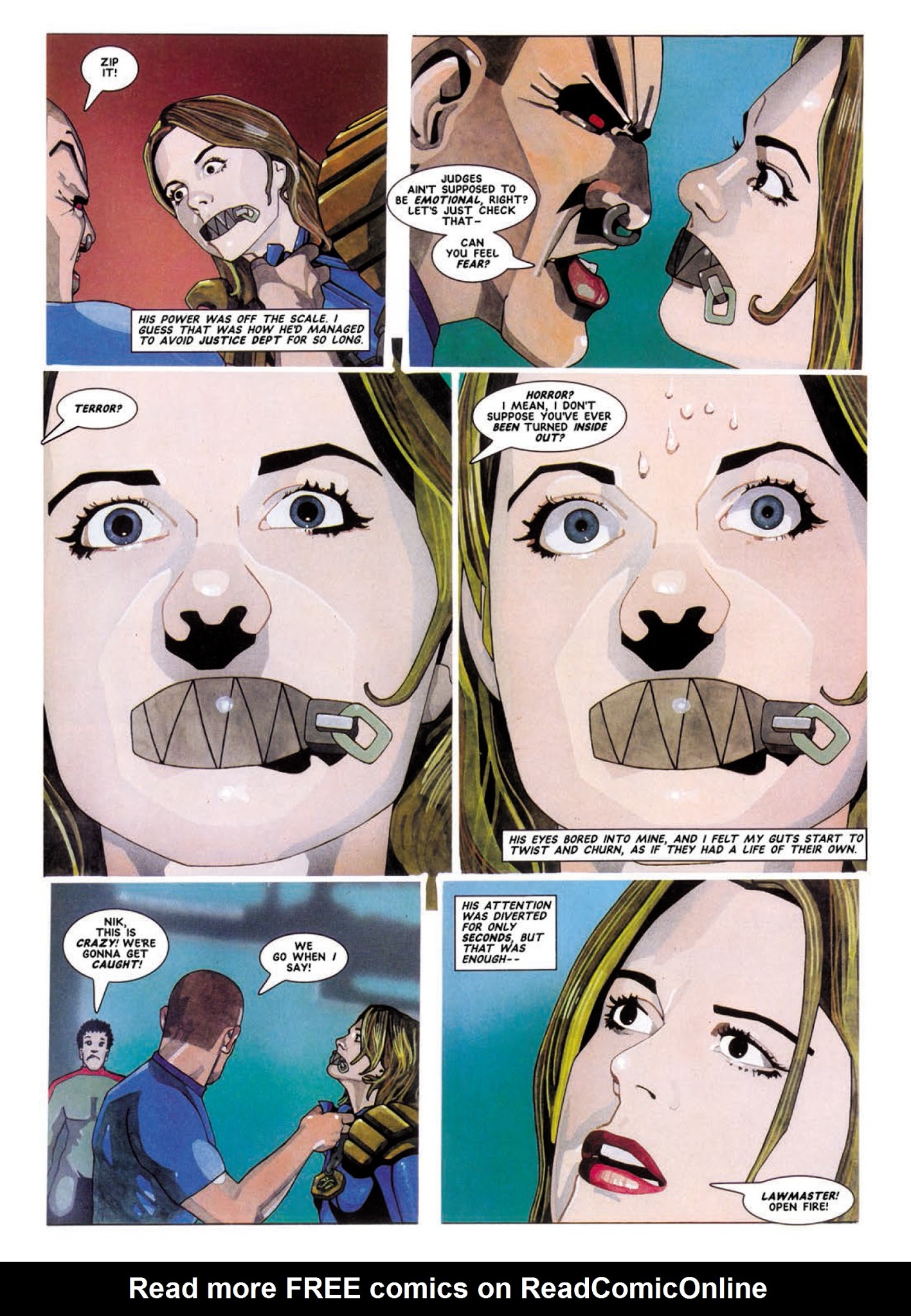 Read online Judge Anderson: The Psi Files comic -  Issue # TPB 4 - 12