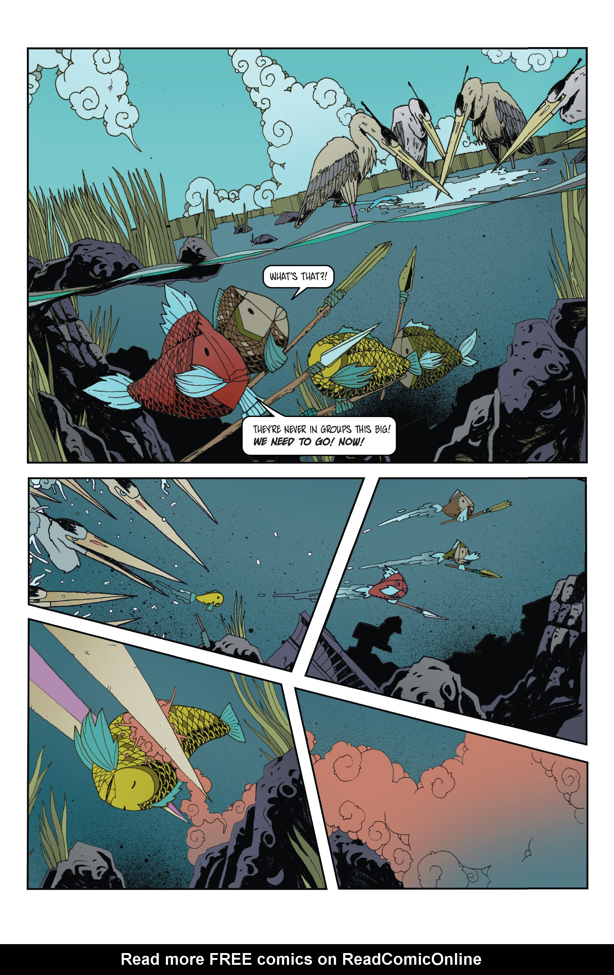 Read online The Little Red Fish comic -  Issue #4 - 8