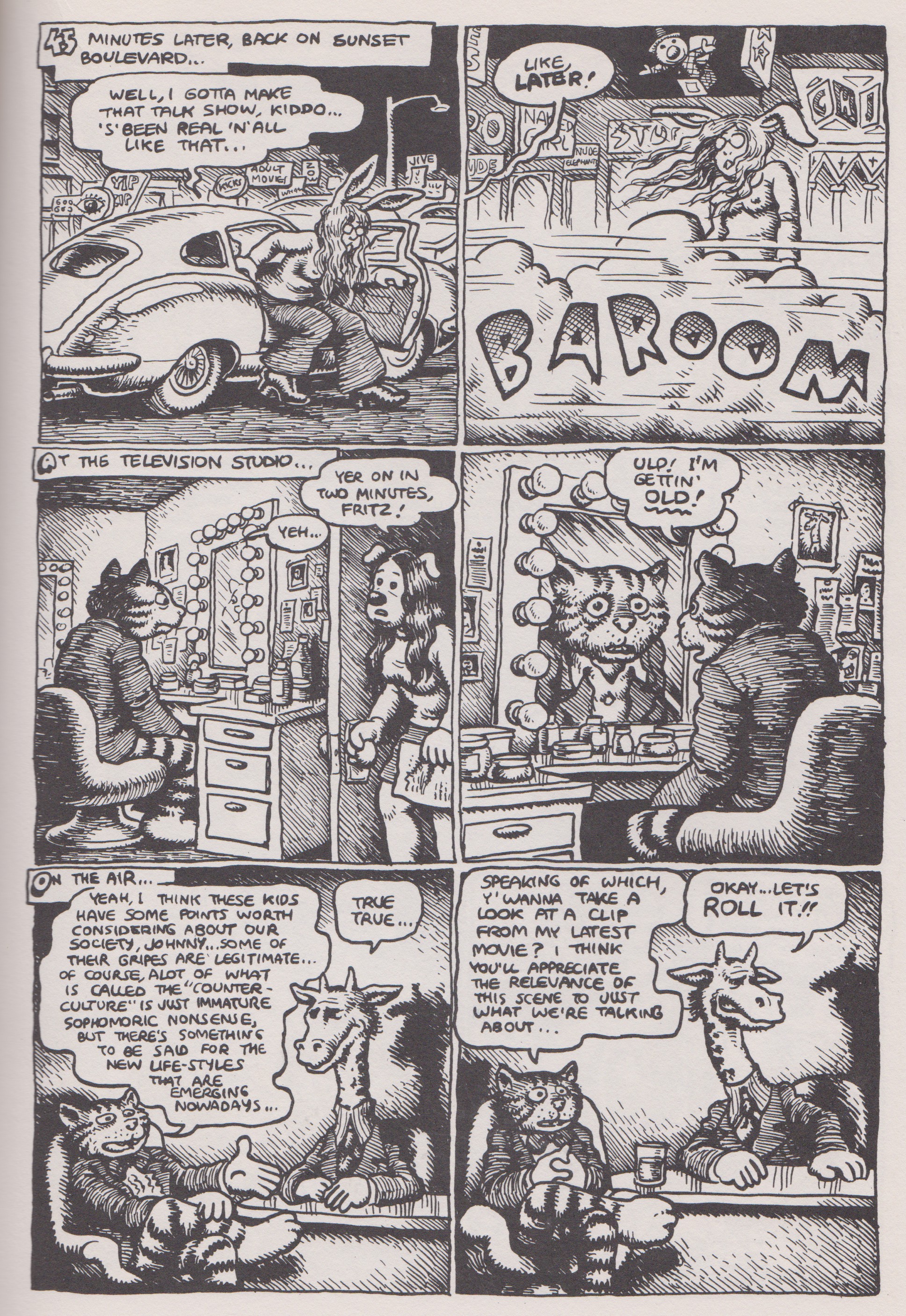 Read online The Complete Fritz the Cat comic -  Issue # Full (Part 2) - 86