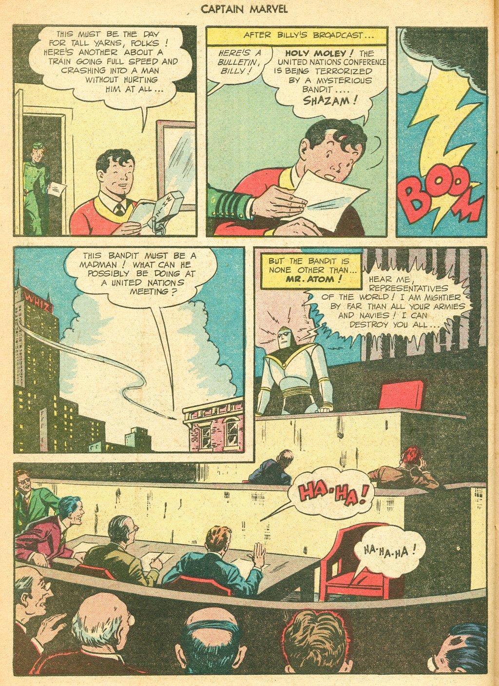 Read online Captain Marvel Adventures comic -  Issue #78 - 10