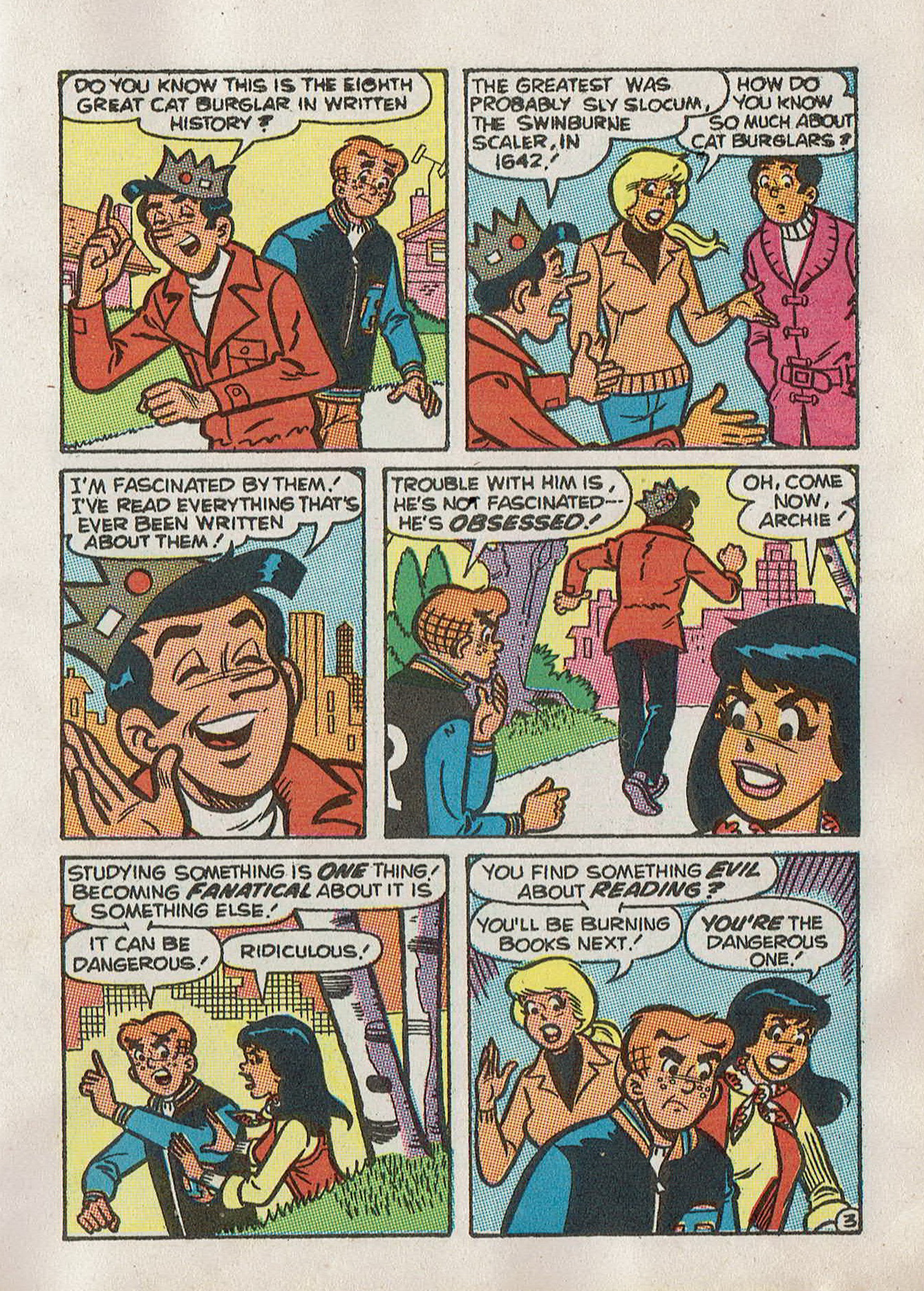 Read online Jughead Jones Comics Digest comic -  Issue #68 - 103