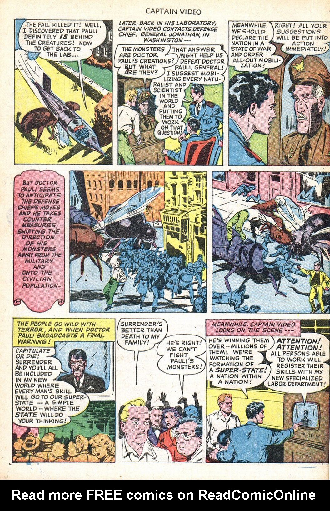 Read online Captain Video comic -  Issue #1 - 30