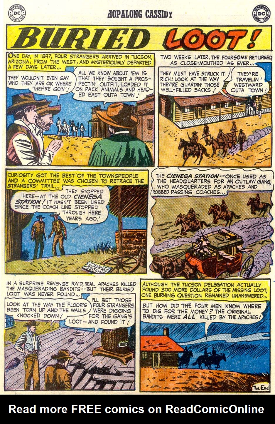Read online Hopalong Cassidy comic -  Issue #91 - 22
