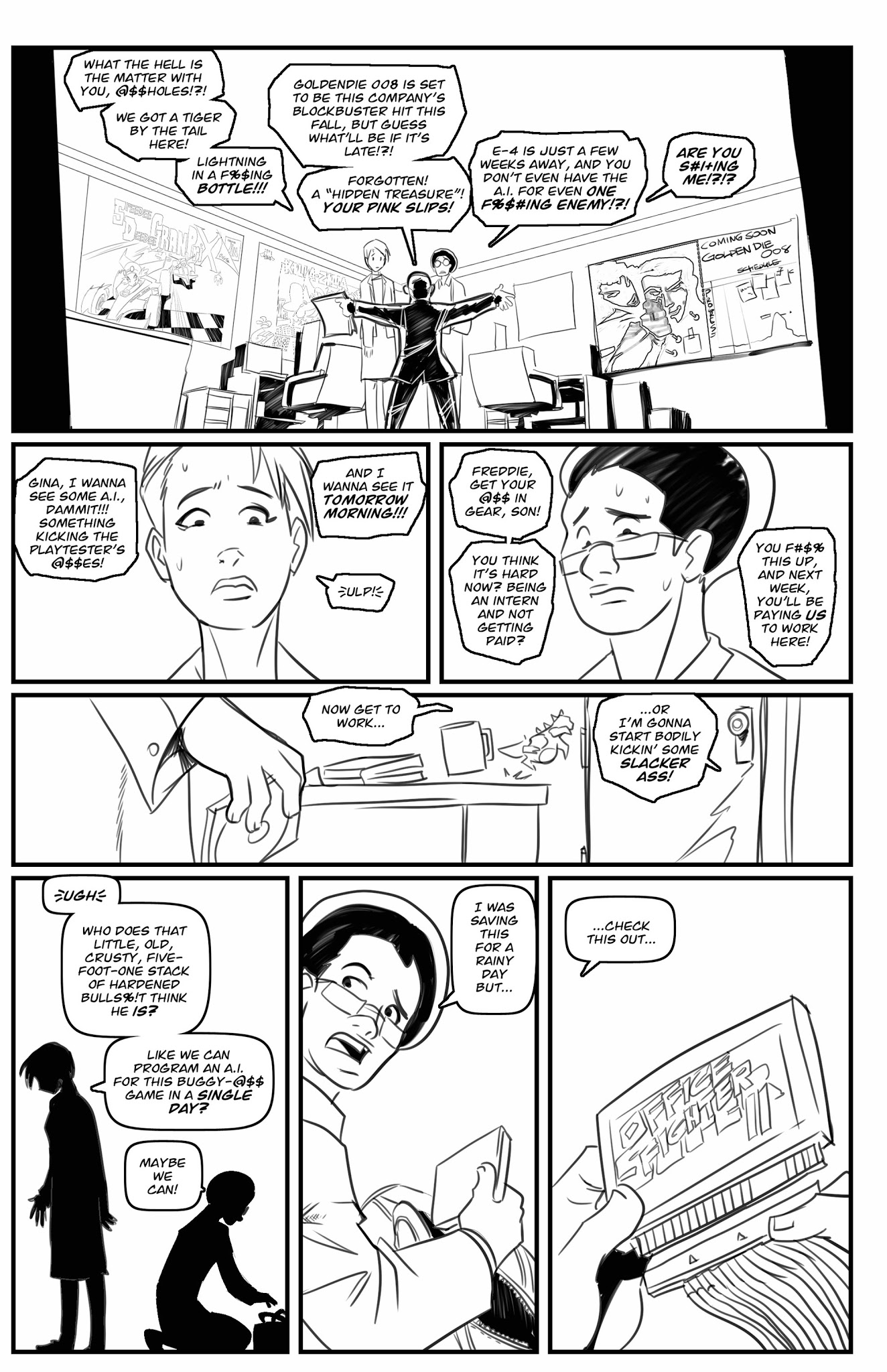 Read online 64-Bit Zombie comic -  Issue # Full - 4