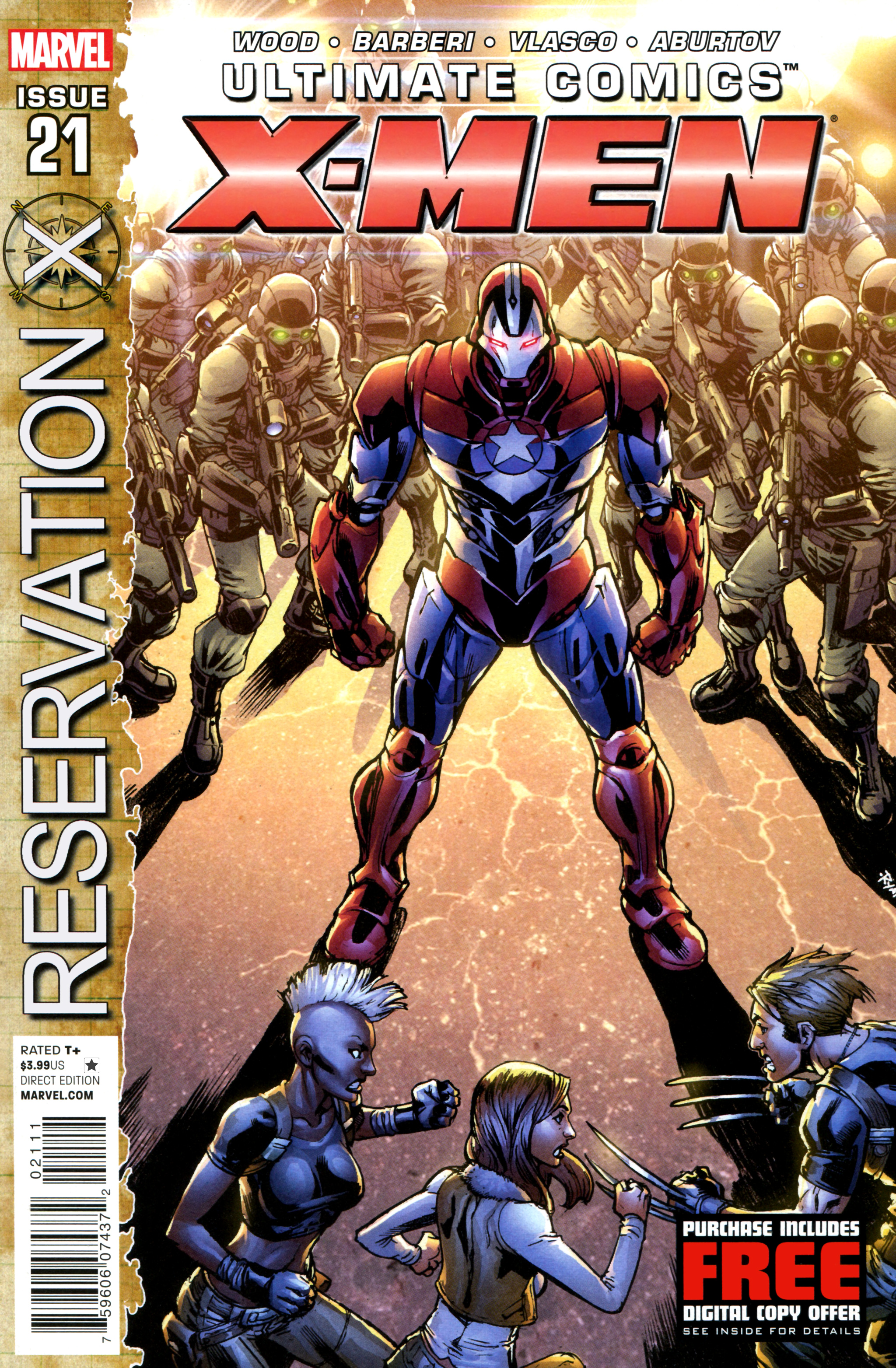Read online Ultimate Comics X-Men comic -  Issue #21 - 1