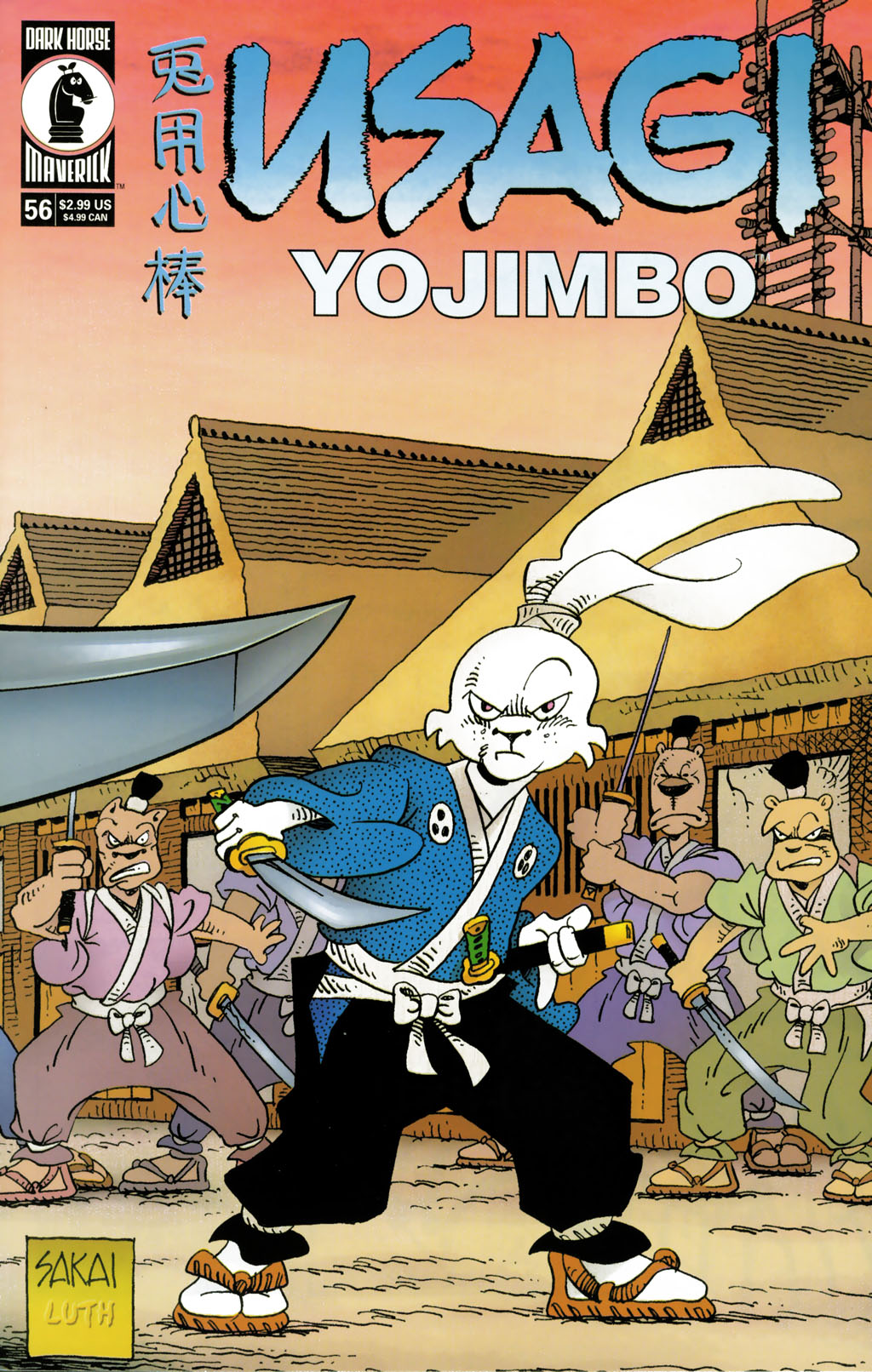Read online Usagi Yojimbo (1996) comic -  Issue #56 - 1