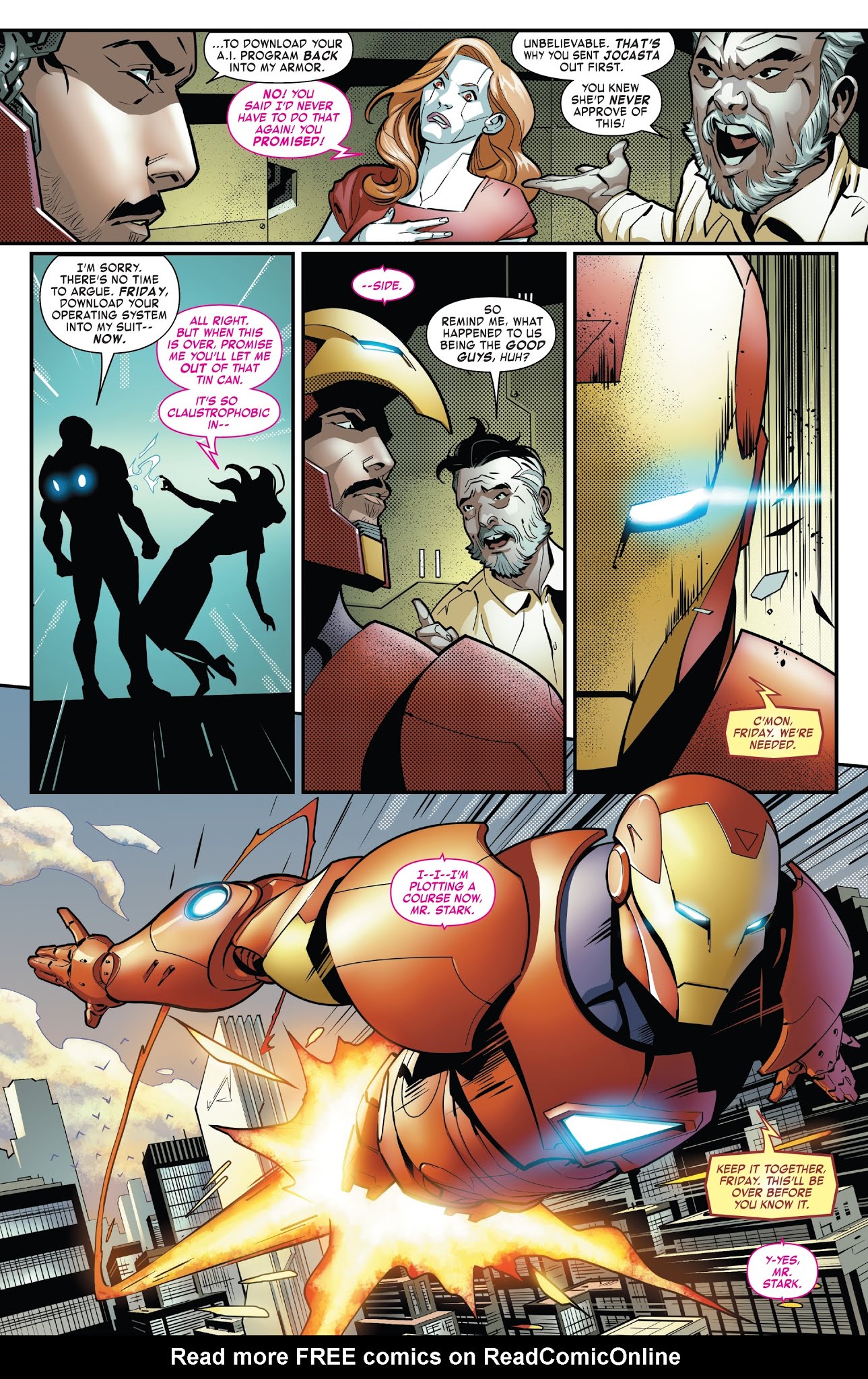 Read online Tony Stark: Iron Man comic -  Issue #7 - 16