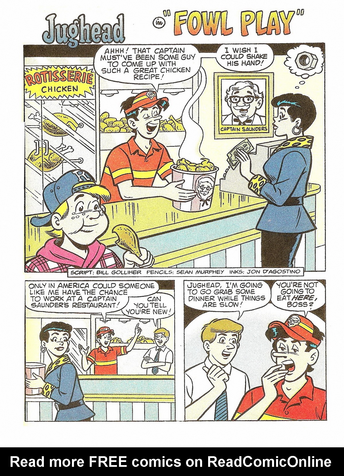 Read online Jughead's Double Digest Magazine comic -  Issue #41 - 189