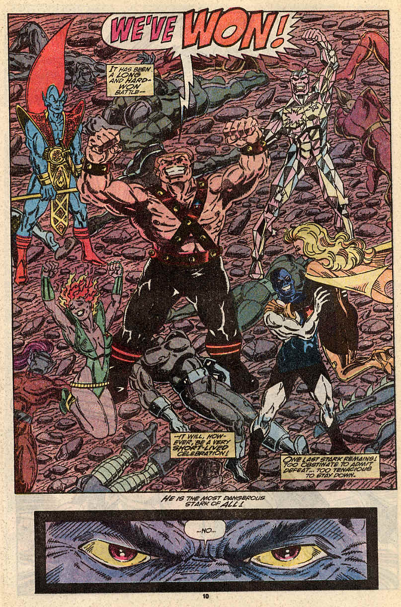 Read online Guardians of the Galaxy (1990) comic -  Issue #4 - 9