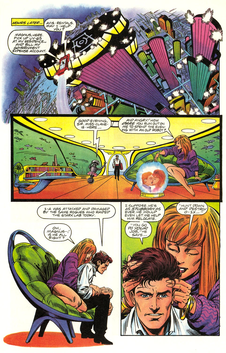 Read online Magnus Robot Fighter (1991) comic -  Issue #0 - 16