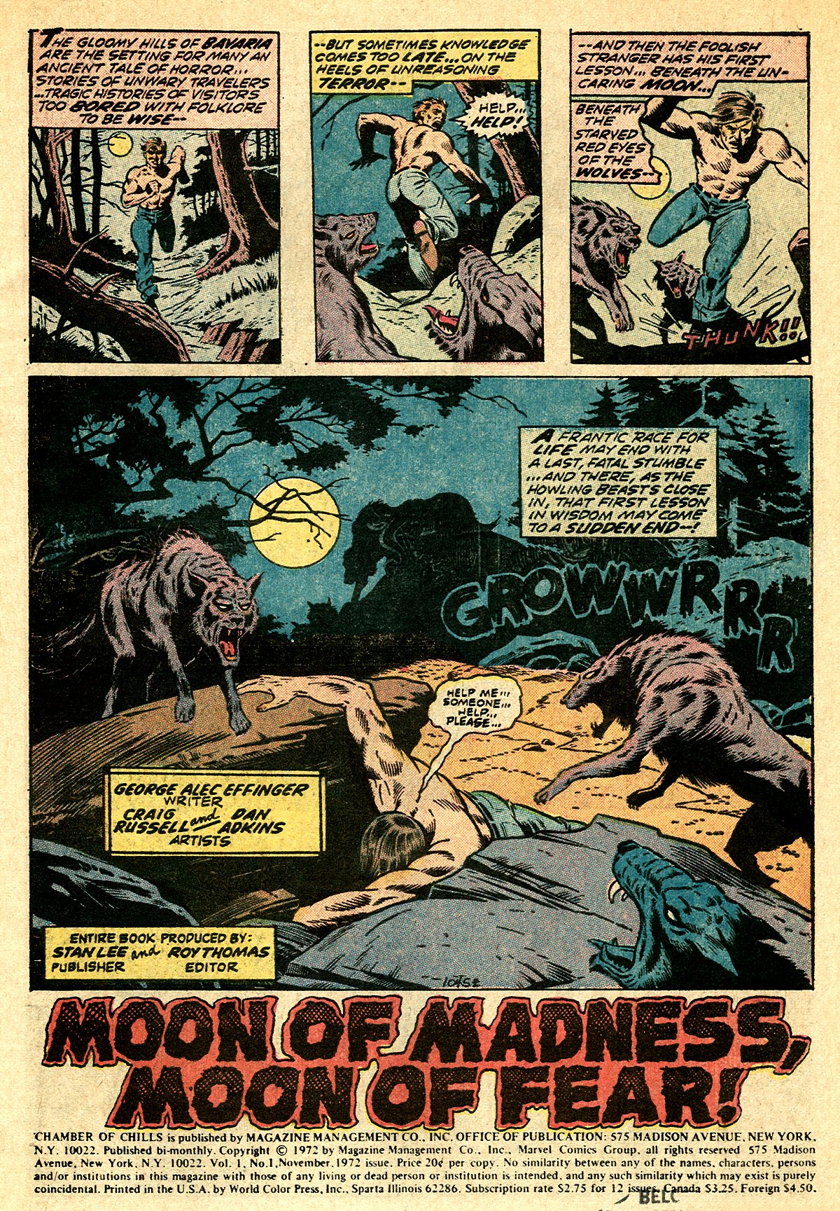 Read online Chamber of Chills (1972) comic -  Issue #1 - 3
