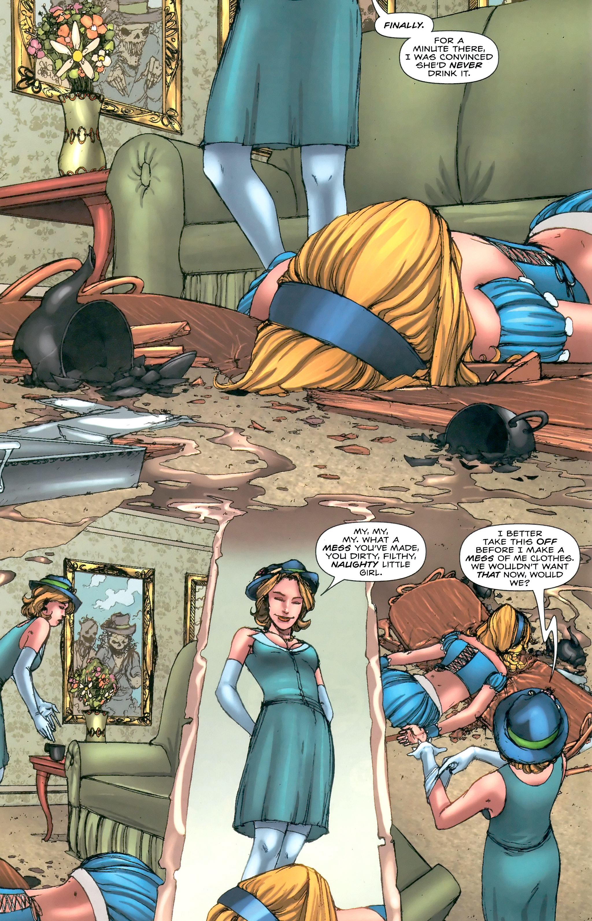 Read online Grimm Fairy Tales presents Alice in Wonderland comic -  Issue #3 - 11
