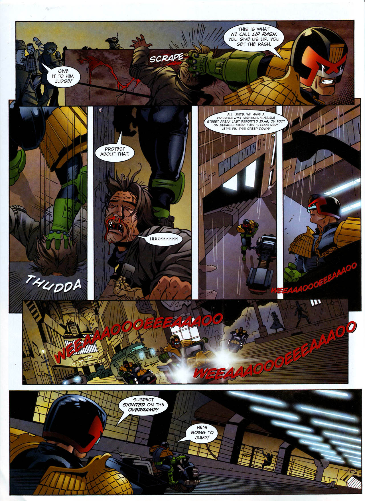 Read online Judge Dredd Megazine (vol. 3) comic -  Issue #71 - 12