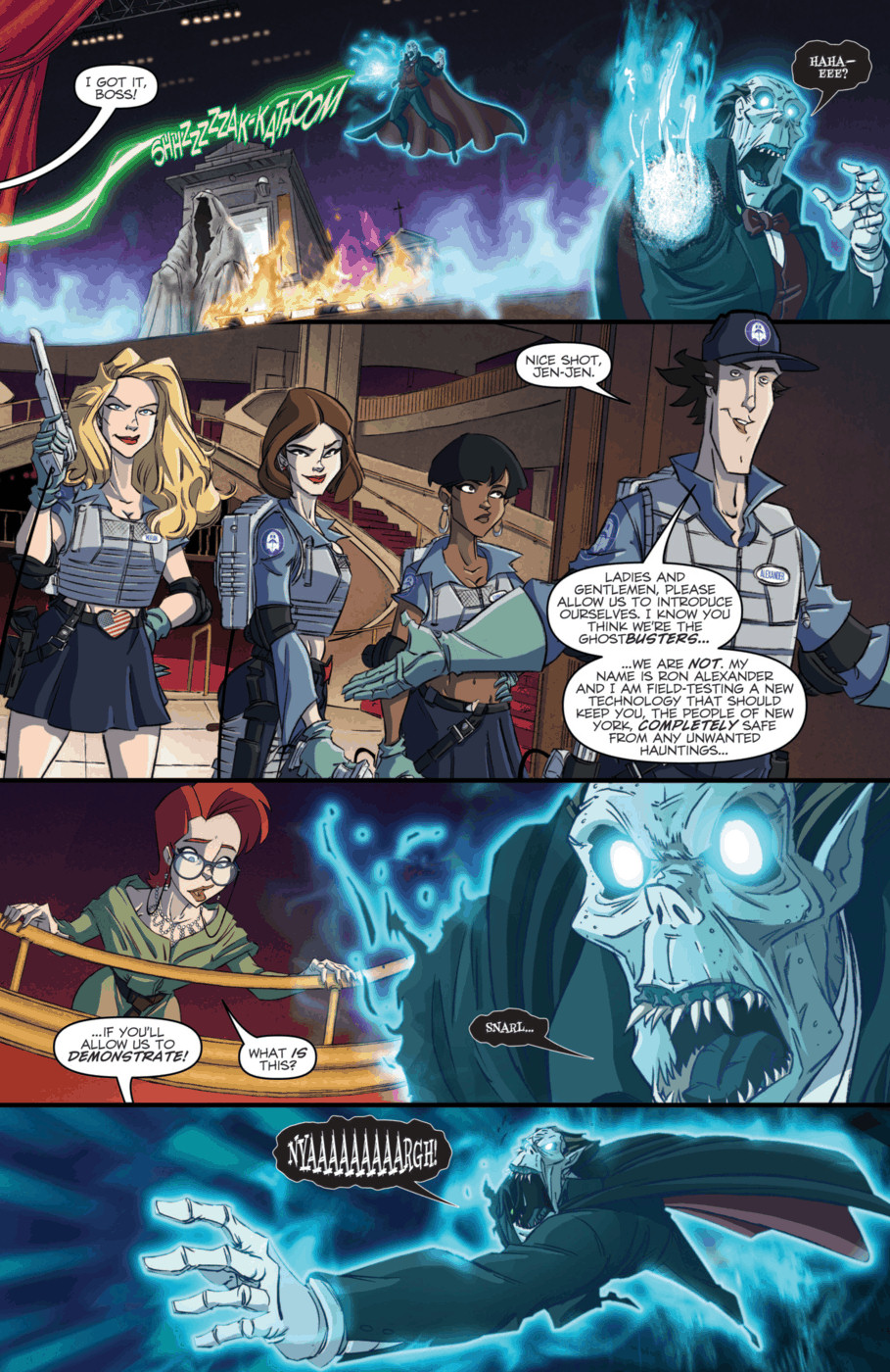 Read online Ghostbusters (2011) comic -  Issue #13 - 19