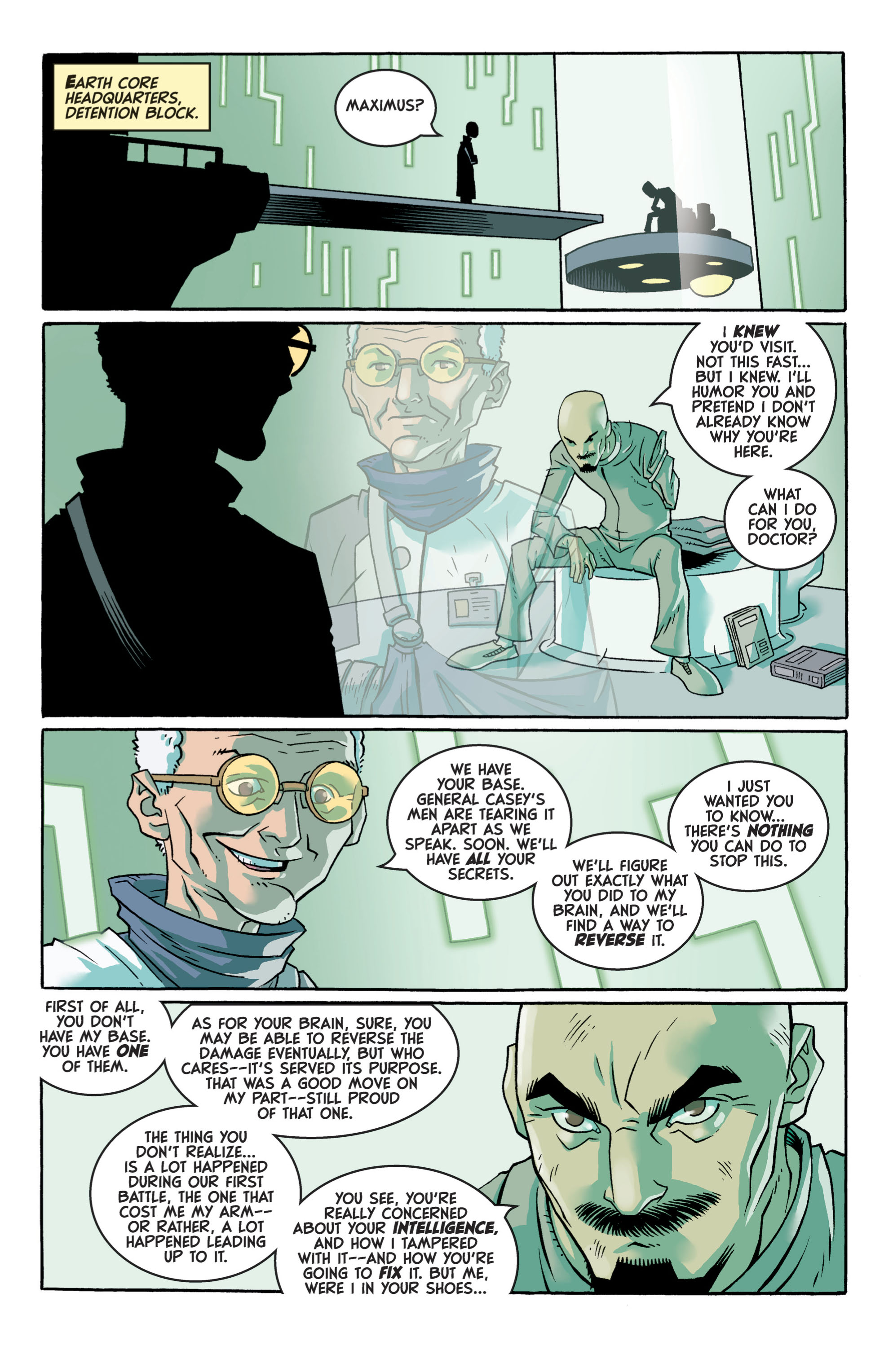 Read online Super Dinosaur (2011) comic -  Issue #5 - 21