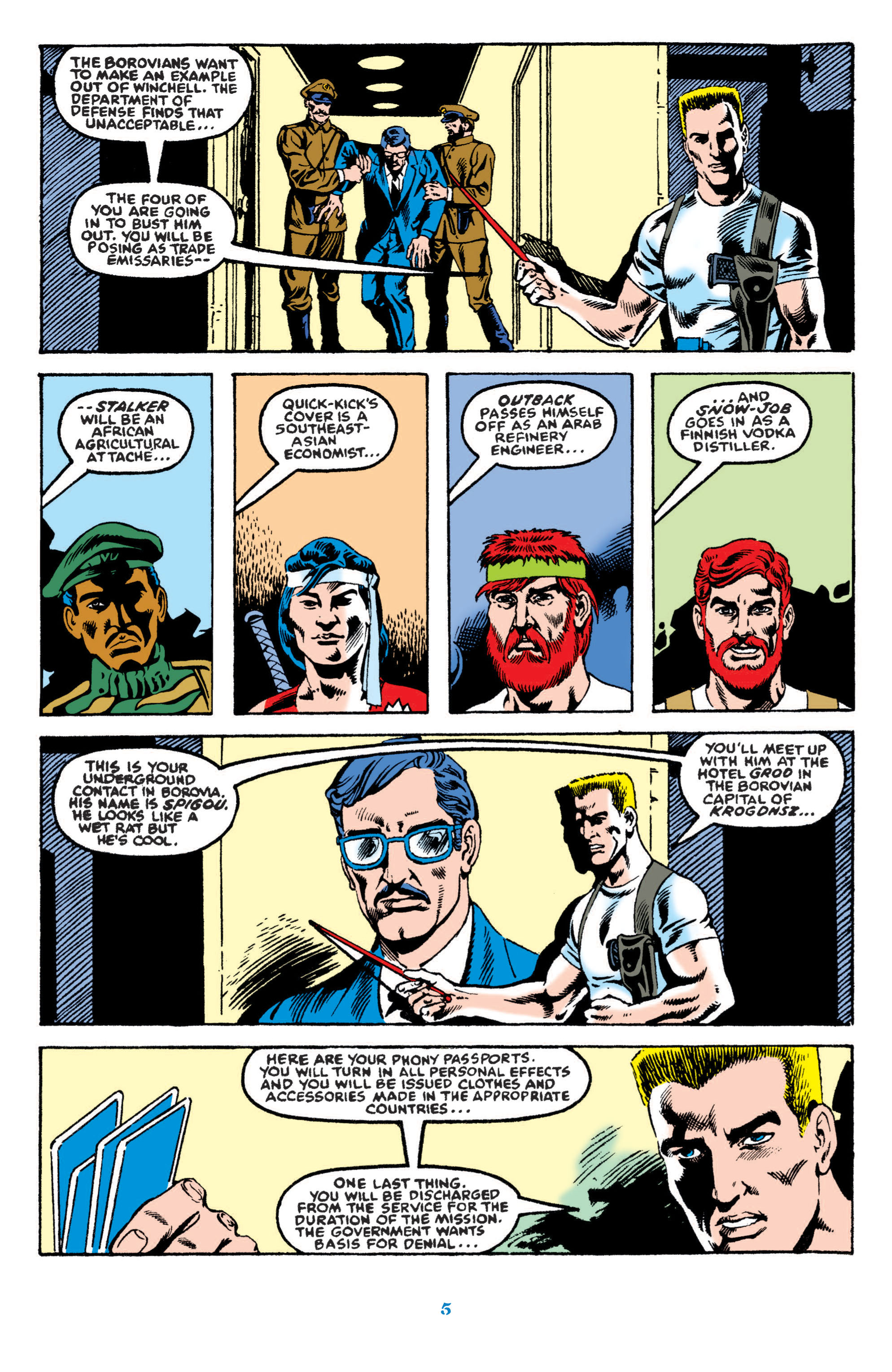 Read online Classic G.I. Joe comic -  Issue # TPB 7 (Part 1) - 6