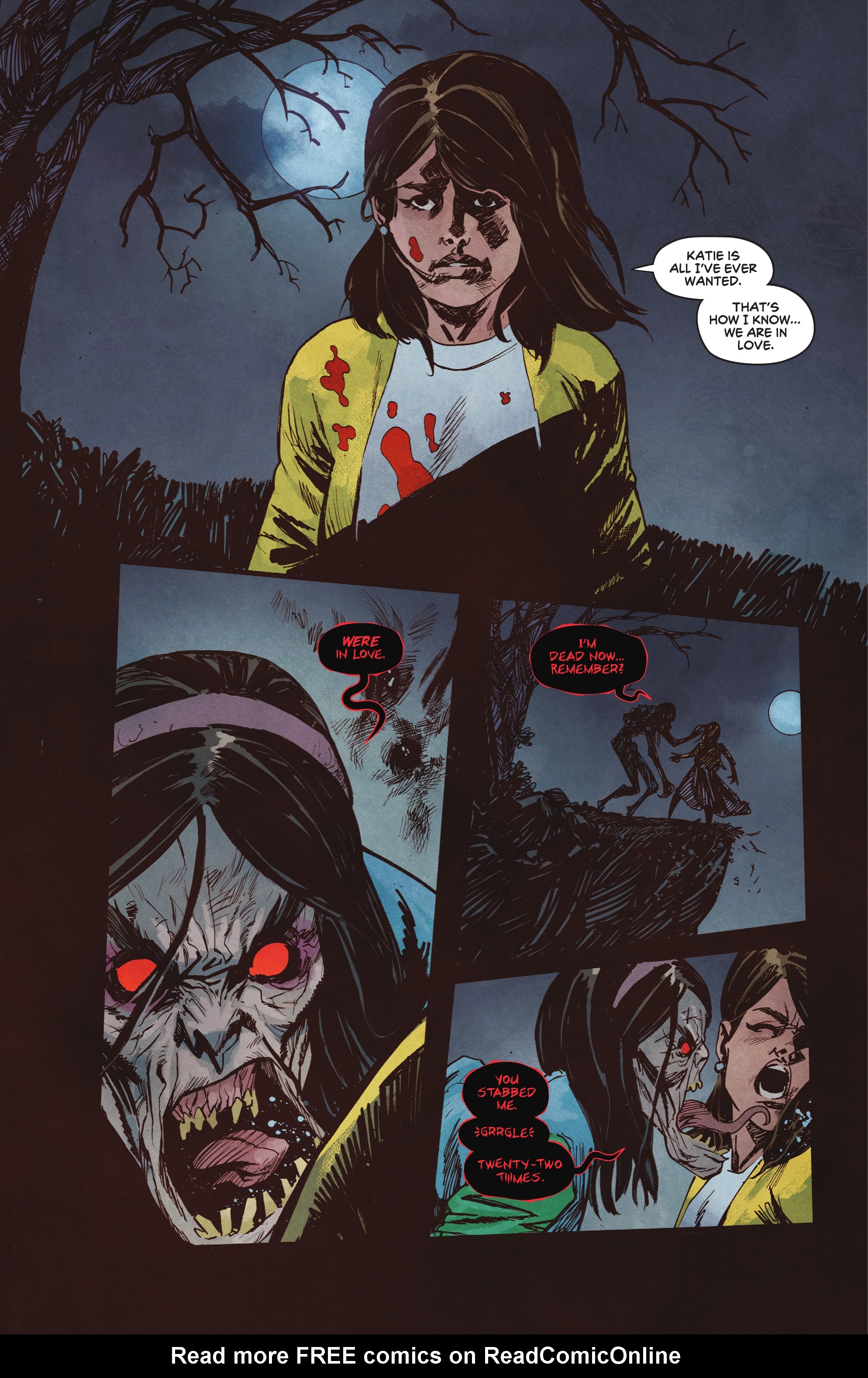 Read online DC Horror Presents: The Conjuring: The Lover comic -  Issue #5 - 12