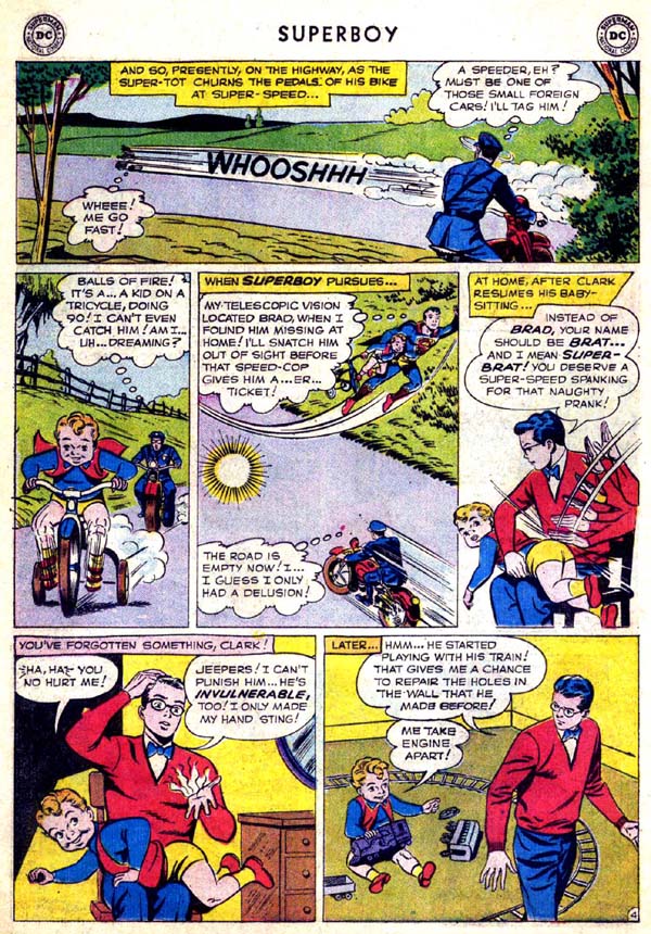 Read online Superboy (1949) comic -  Issue #70 - 5