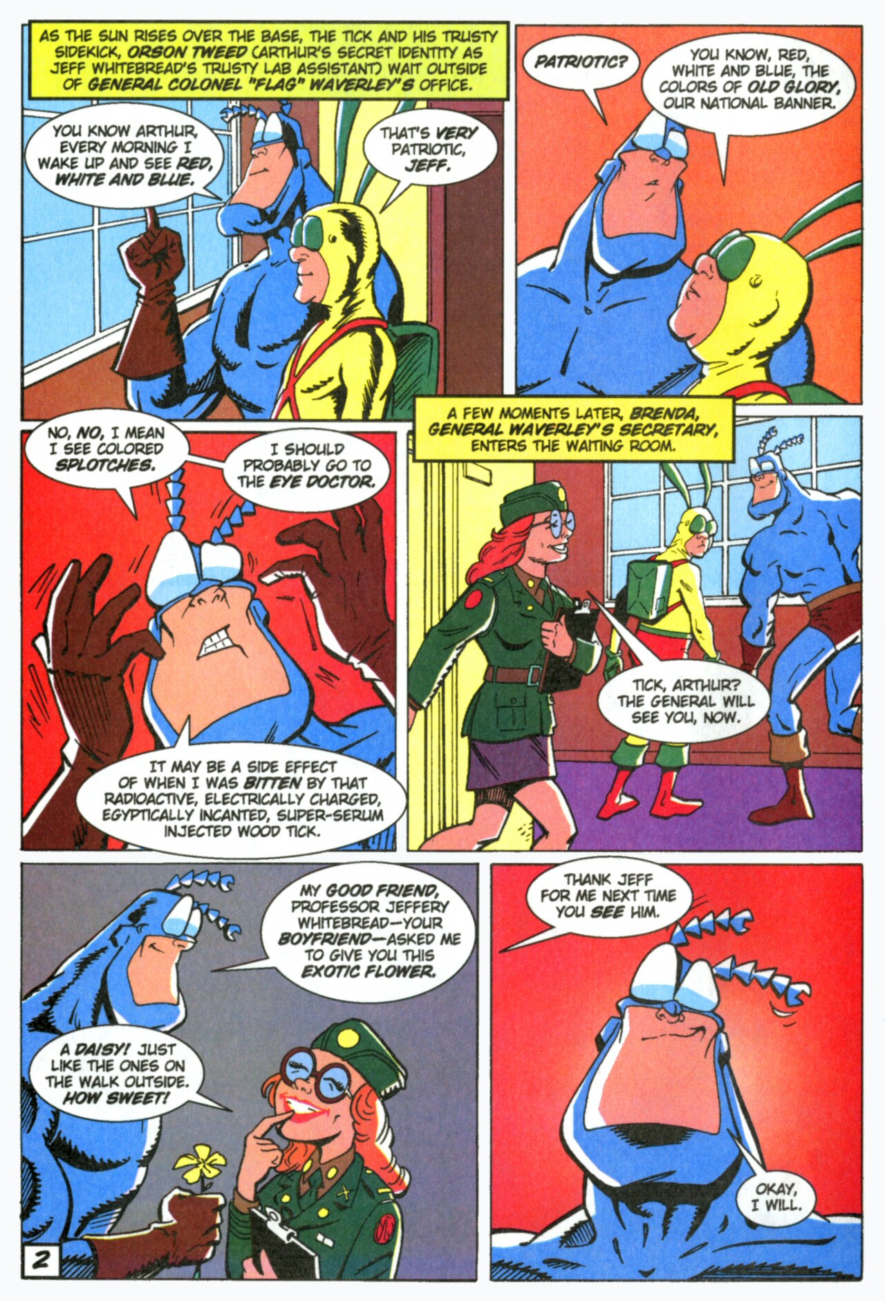 Read online The Tick's Golden Age Comic comic -  Issue #1 - 7