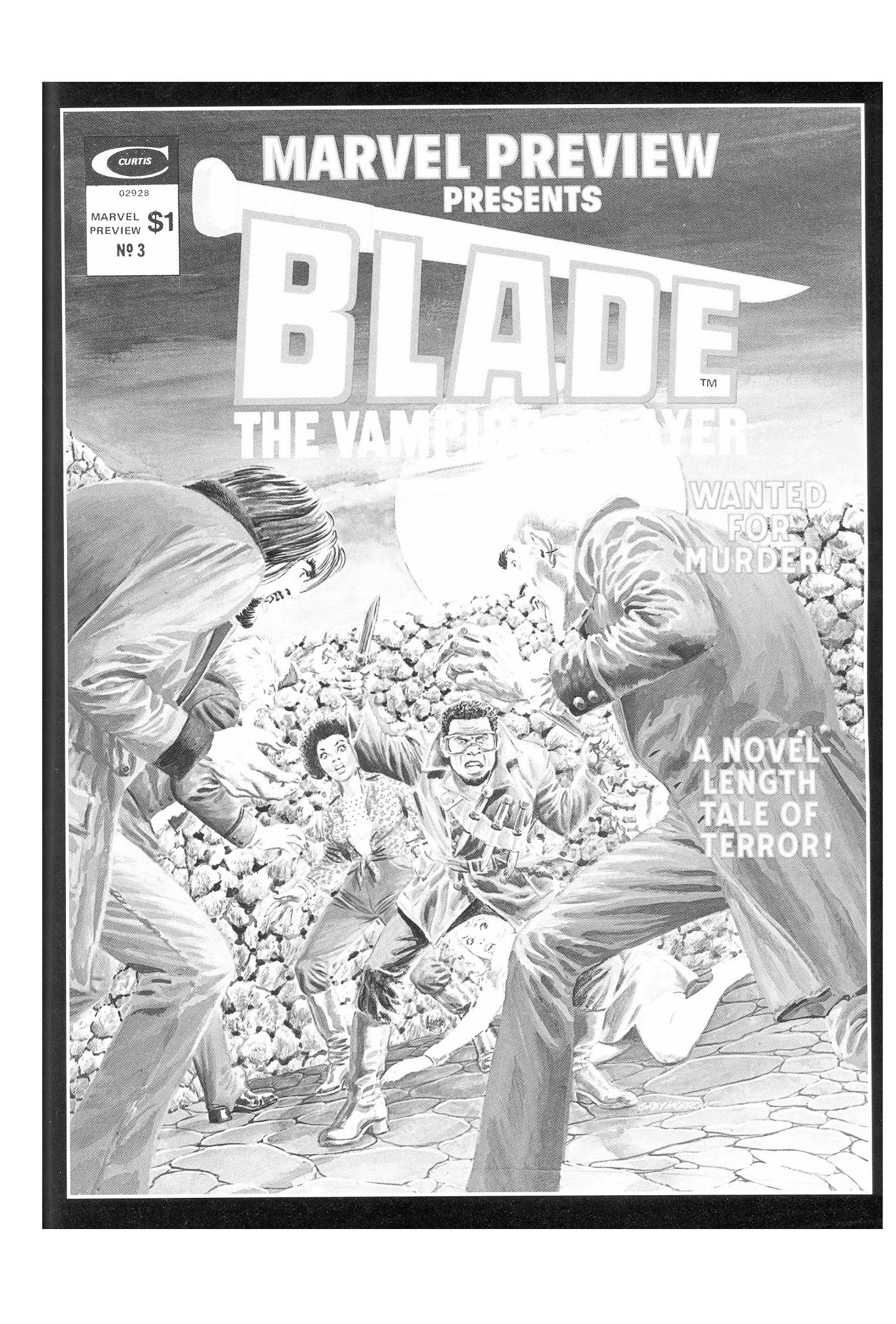 Read online Blade: Black & White comic -  Issue # TPB - 27