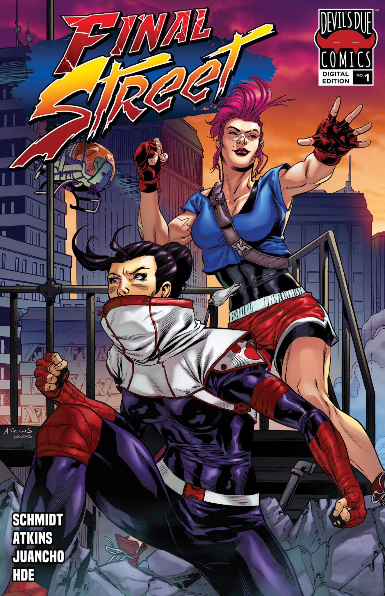 Read online Final Street comic -  Issue #1 - 1