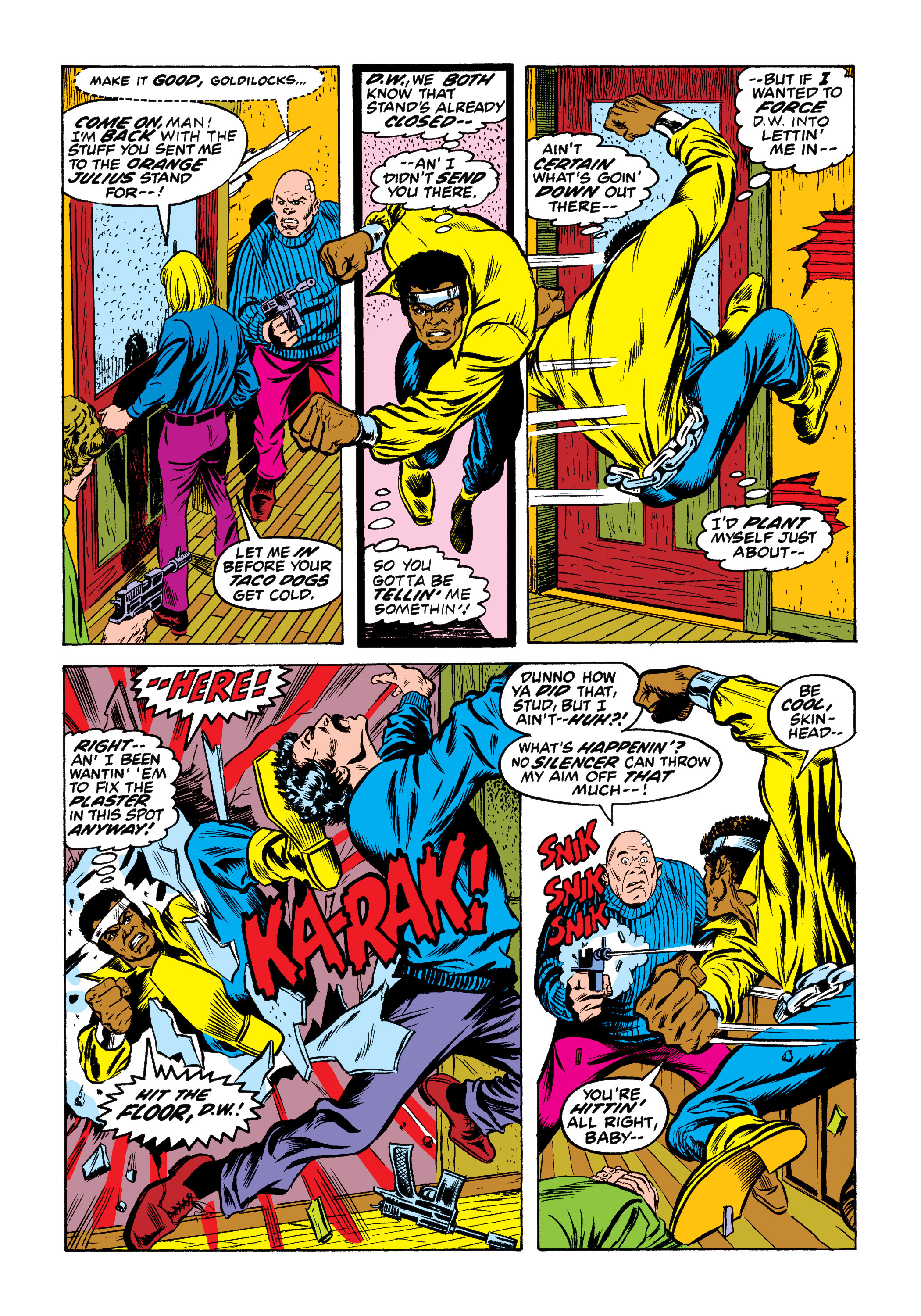Read online Marvel Masterworks: Luke Cage, Hero For Hire comic -  Issue # TPB (Part 1) - 61