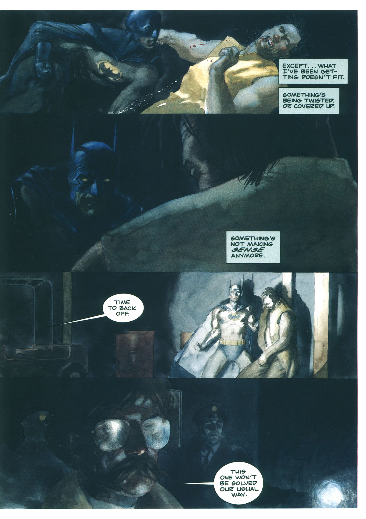 Read online Batman: Night Cries comic -  Issue # Full - 60