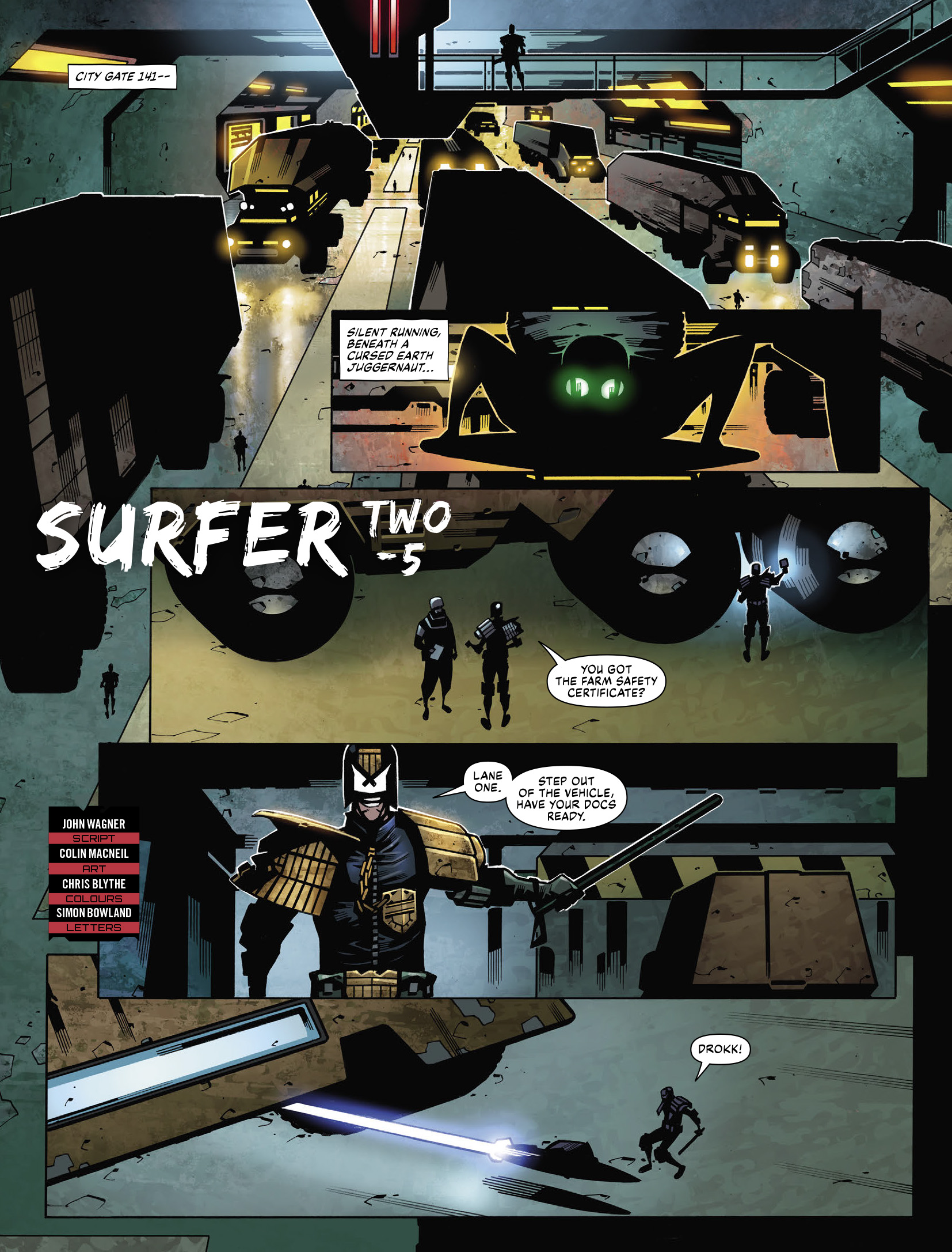 Read online Judge Dredd Megazine (Vol. 5) comic -  Issue #453 - 122