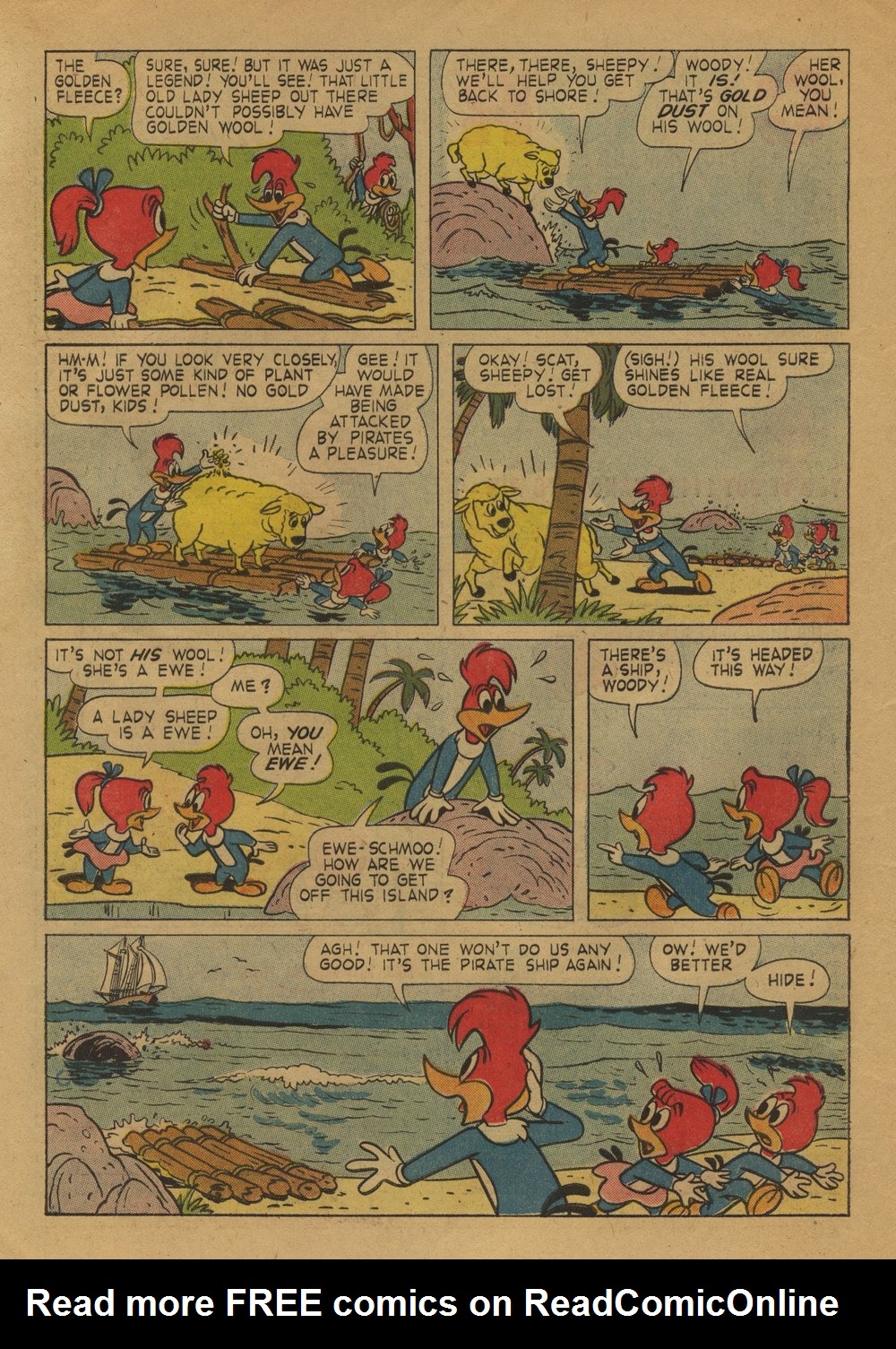 Read online Walter Lantz Woody Woodpecker (1952) comic -  Issue #68 - 6