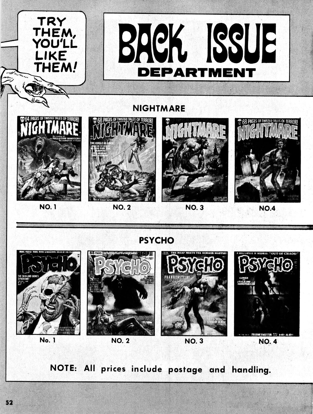 Read online Nightmare (1970) comic -  Issue #8 - 51