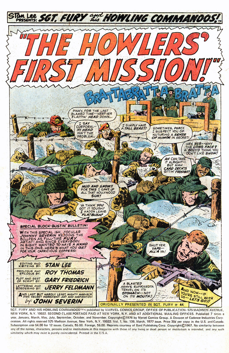 Read online Sgt. Fury comic -  Issue #139 - 3