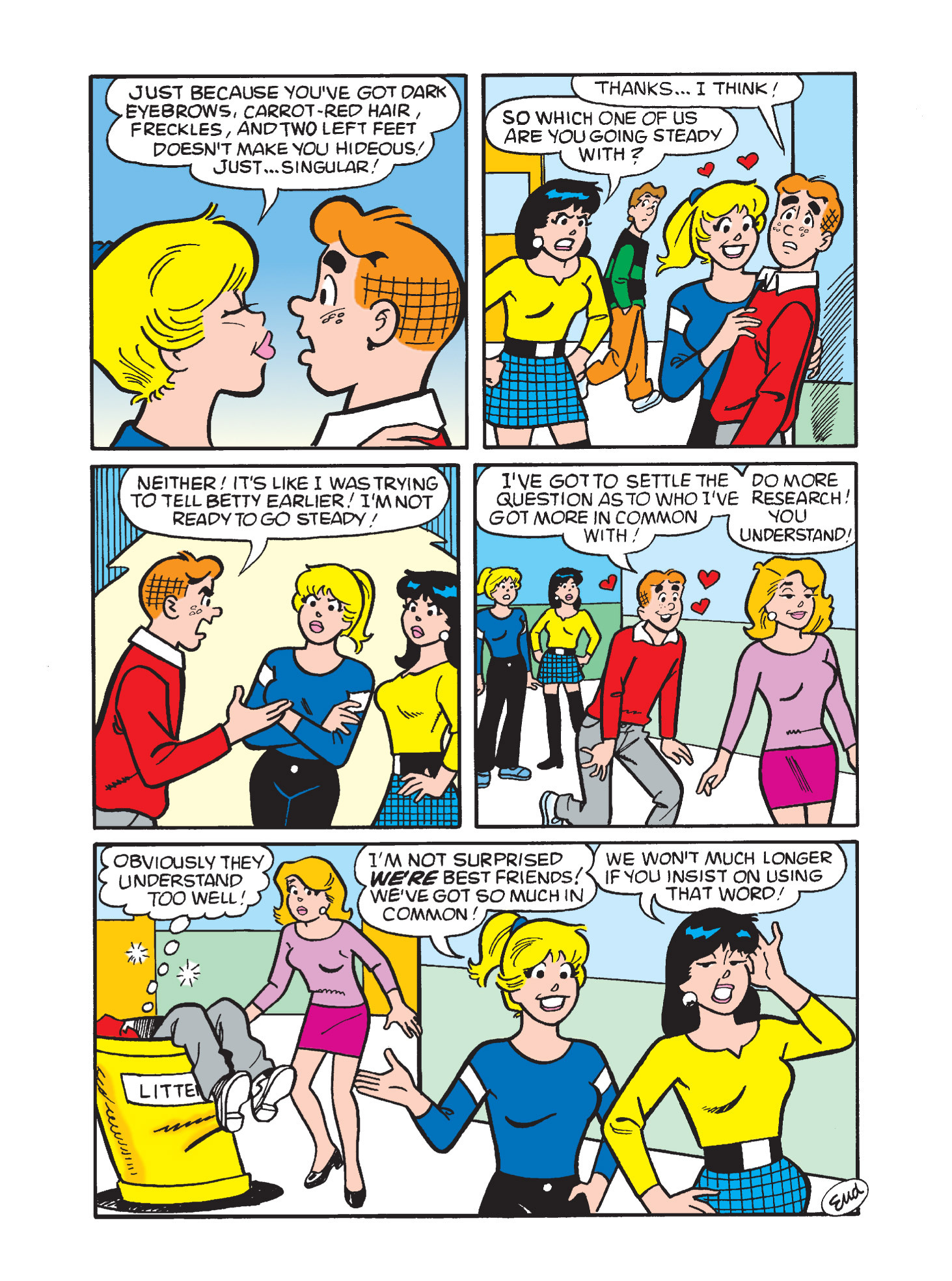 Read online Betty and Veronica Digest Magazine comic -  Issue #178 - 59