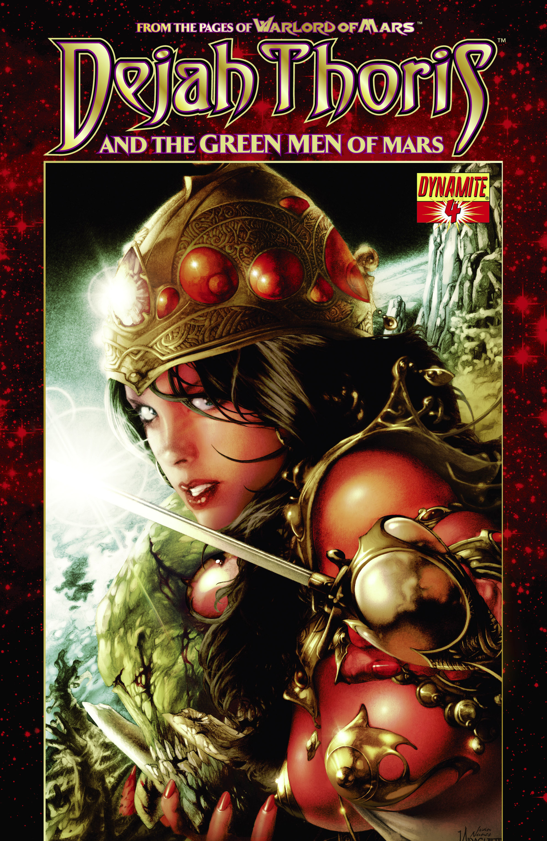 Read online Dejah Thoris and the Green Men of Mars comic -  Issue #4 - 1