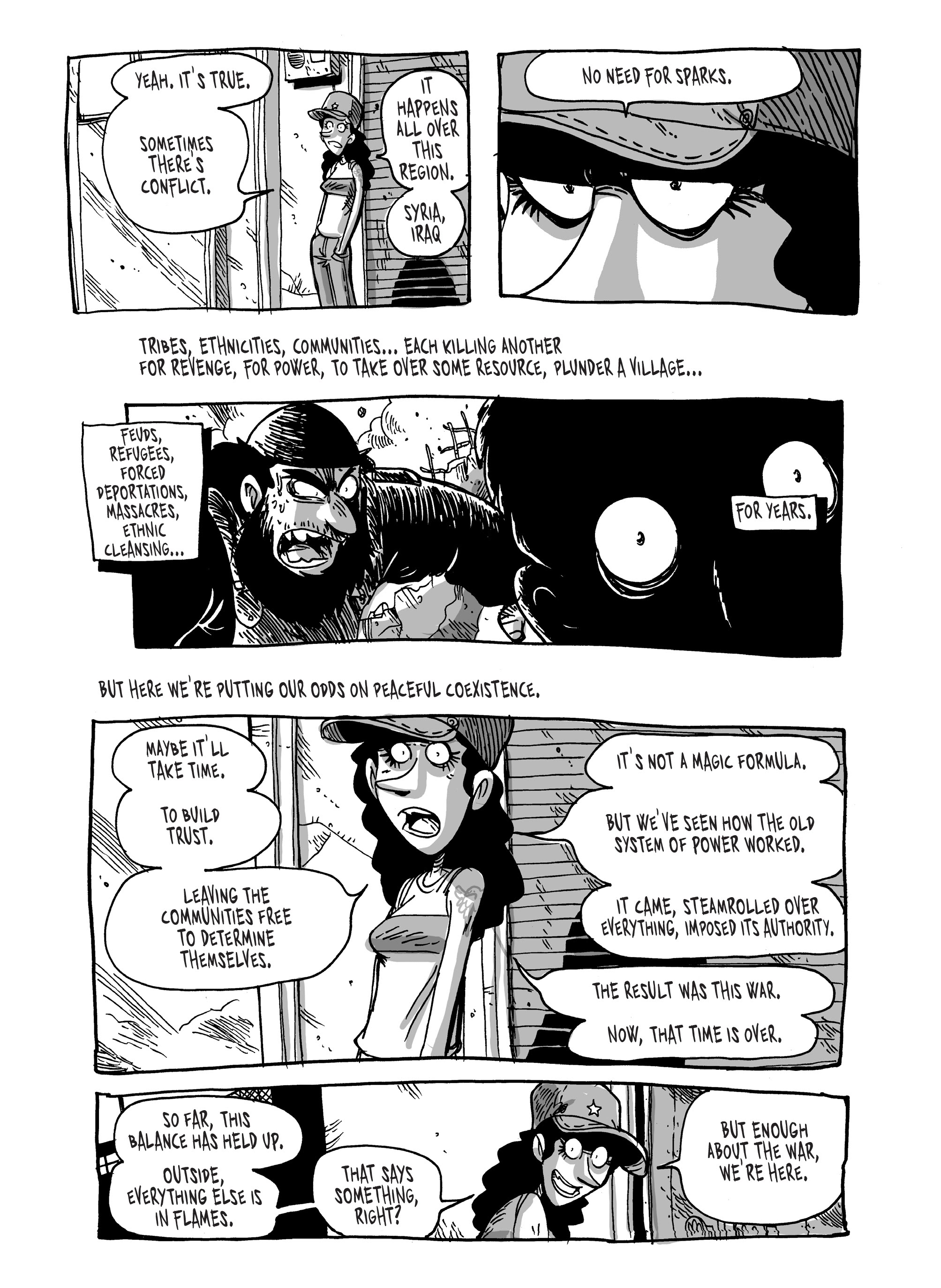 Read online Kobane Calling: Greetings From Northern Syria comic -  Issue # TPB (Part 2) - 30