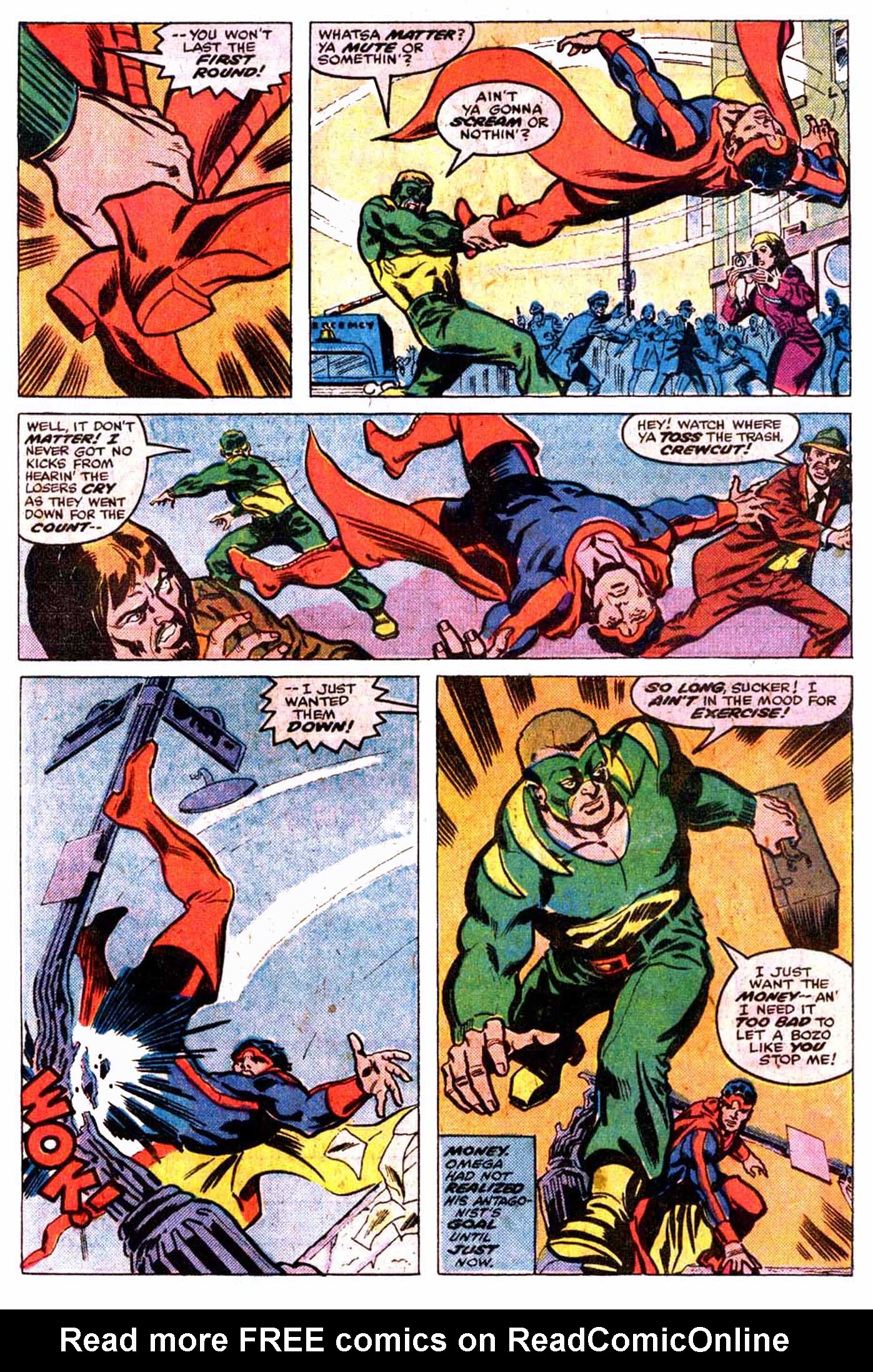 Read online Omega the Unknown comic -  Issue #7 - 12