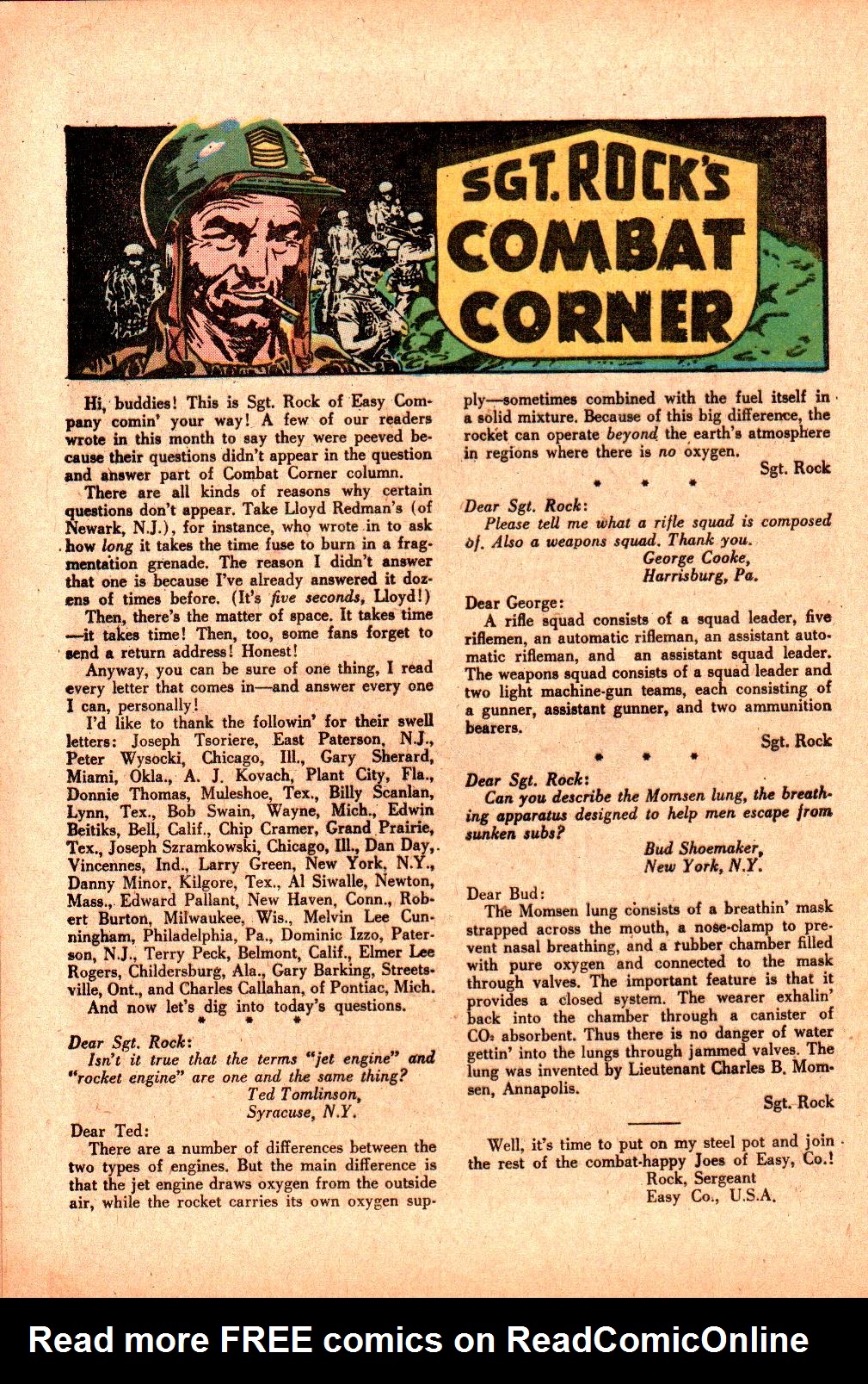Read online Our Army at War (1952) comic -  Issue #107 - 20