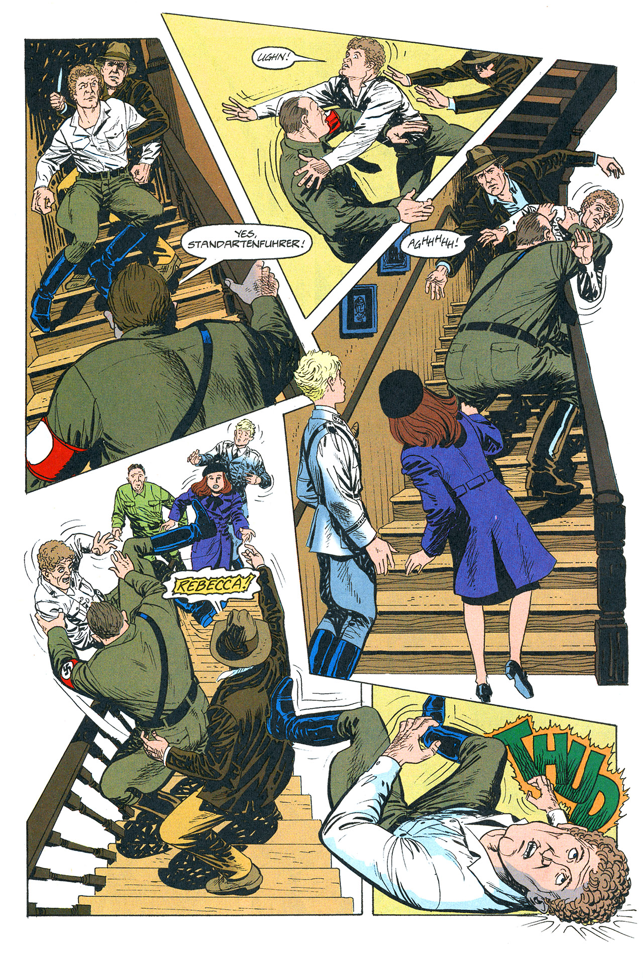 Read online Indiana Jones and the Spear of Destiny comic -  Issue #4 - 6