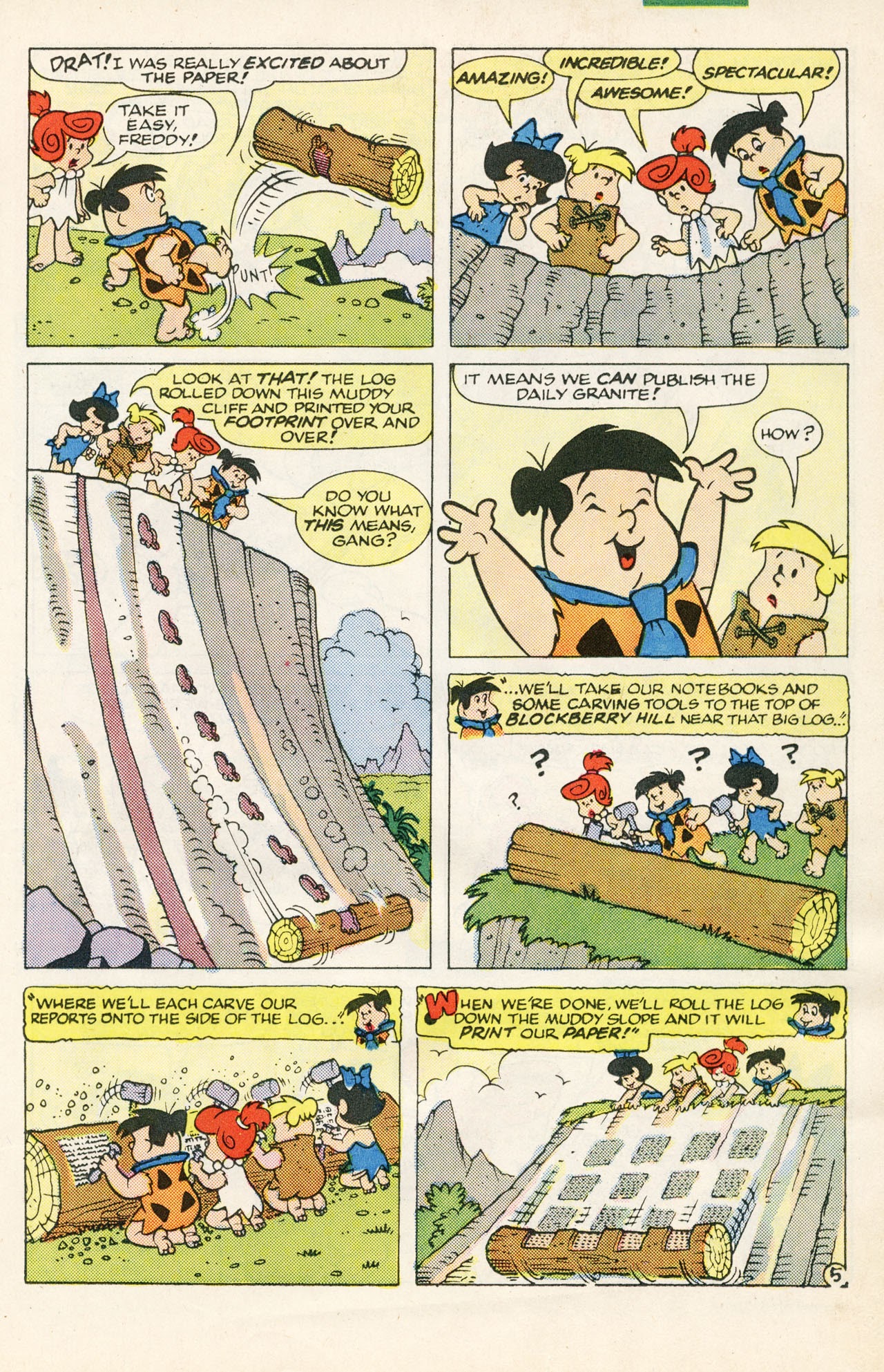 Read online The Flintstone Kids comic -  Issue #5 - 20