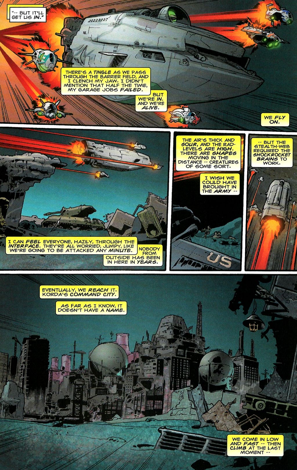 Read online Shockrockets comic -  Issue #6 - 10