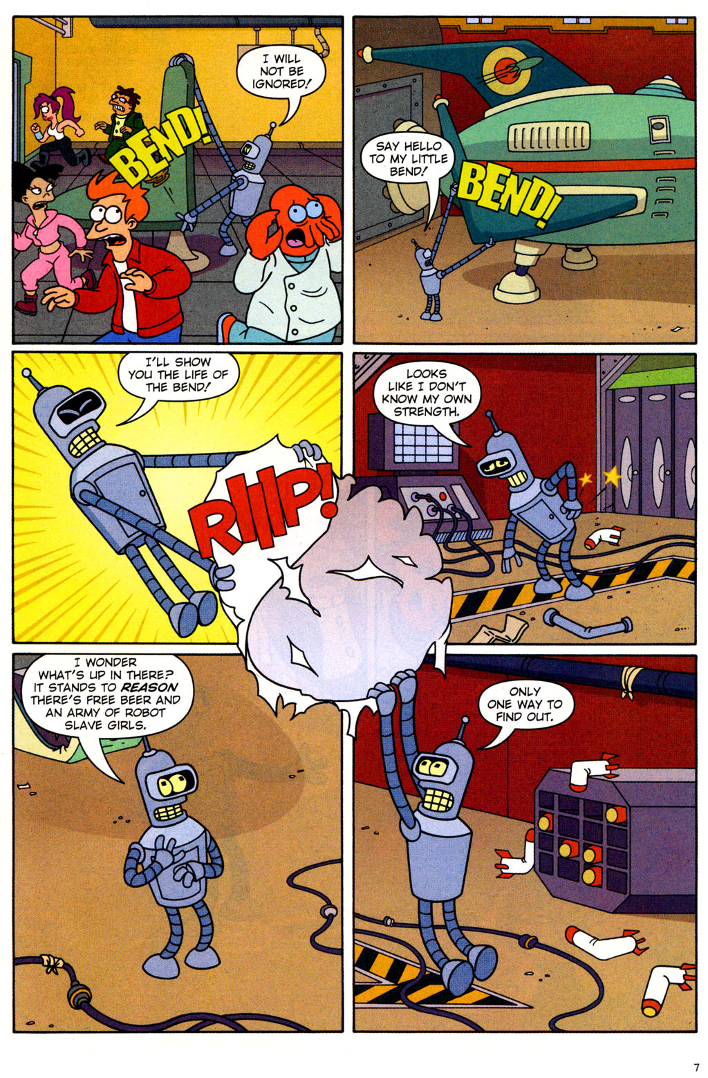 Read online Futurama Comics comic -  Issue #20 - 8