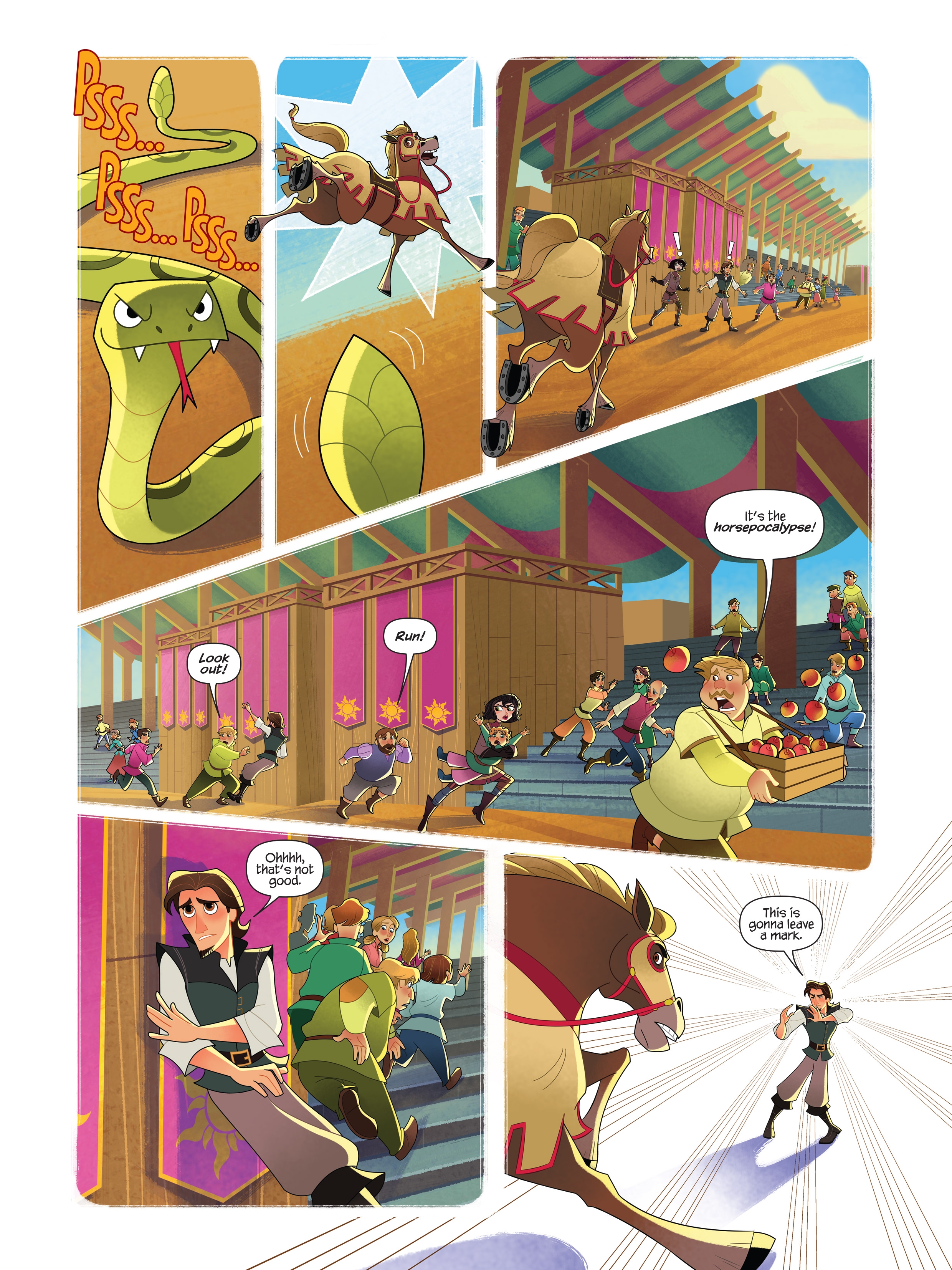 Read online Tangled: The Series-Adventure Is Calling comic -  Issue # Full - 45