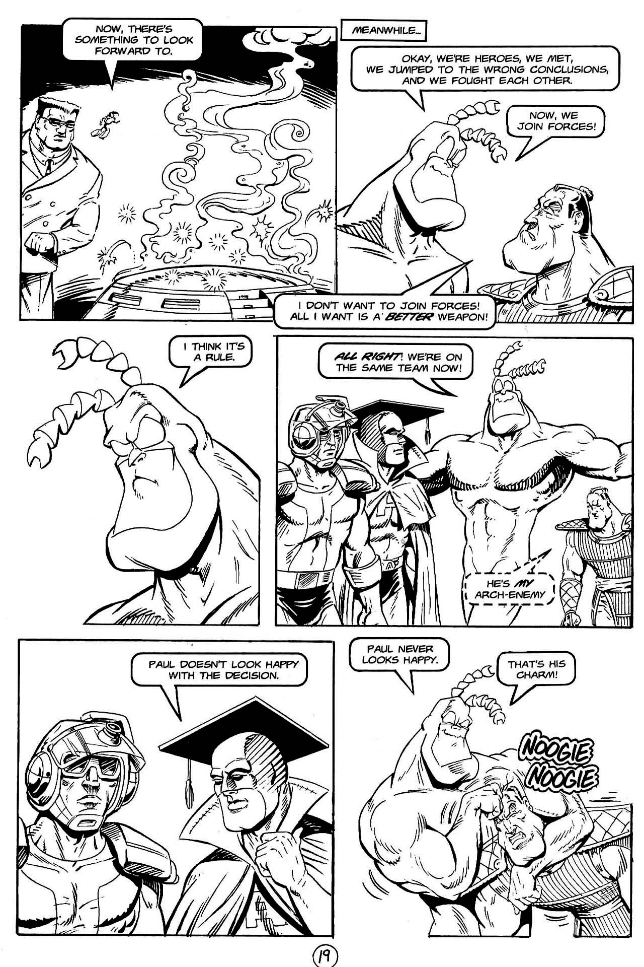 Read online Paul the Samurai (1992) comic -  Issue #9 - 20