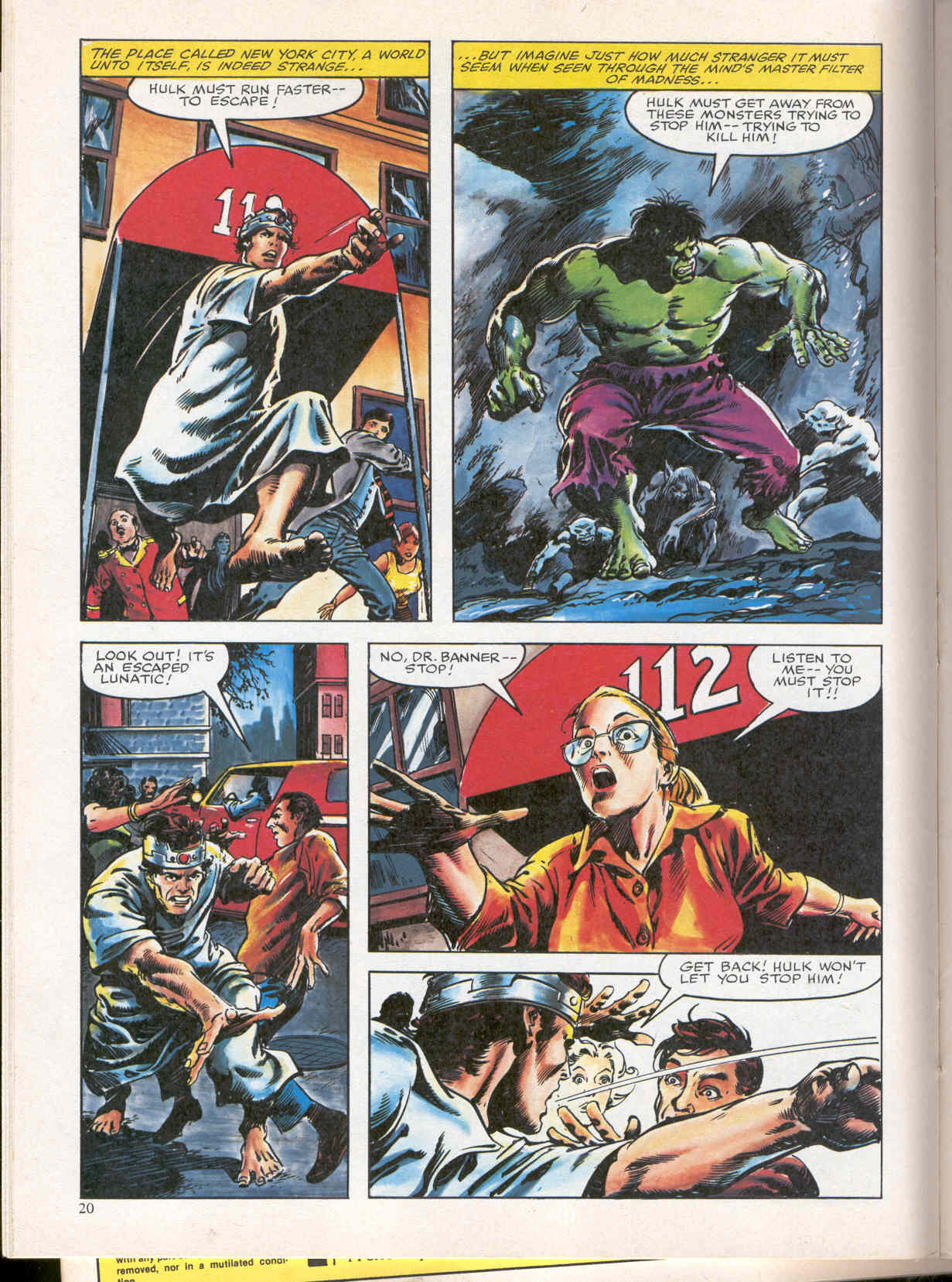 Read online Hulk (1978) comic -  Issue #19 - 20