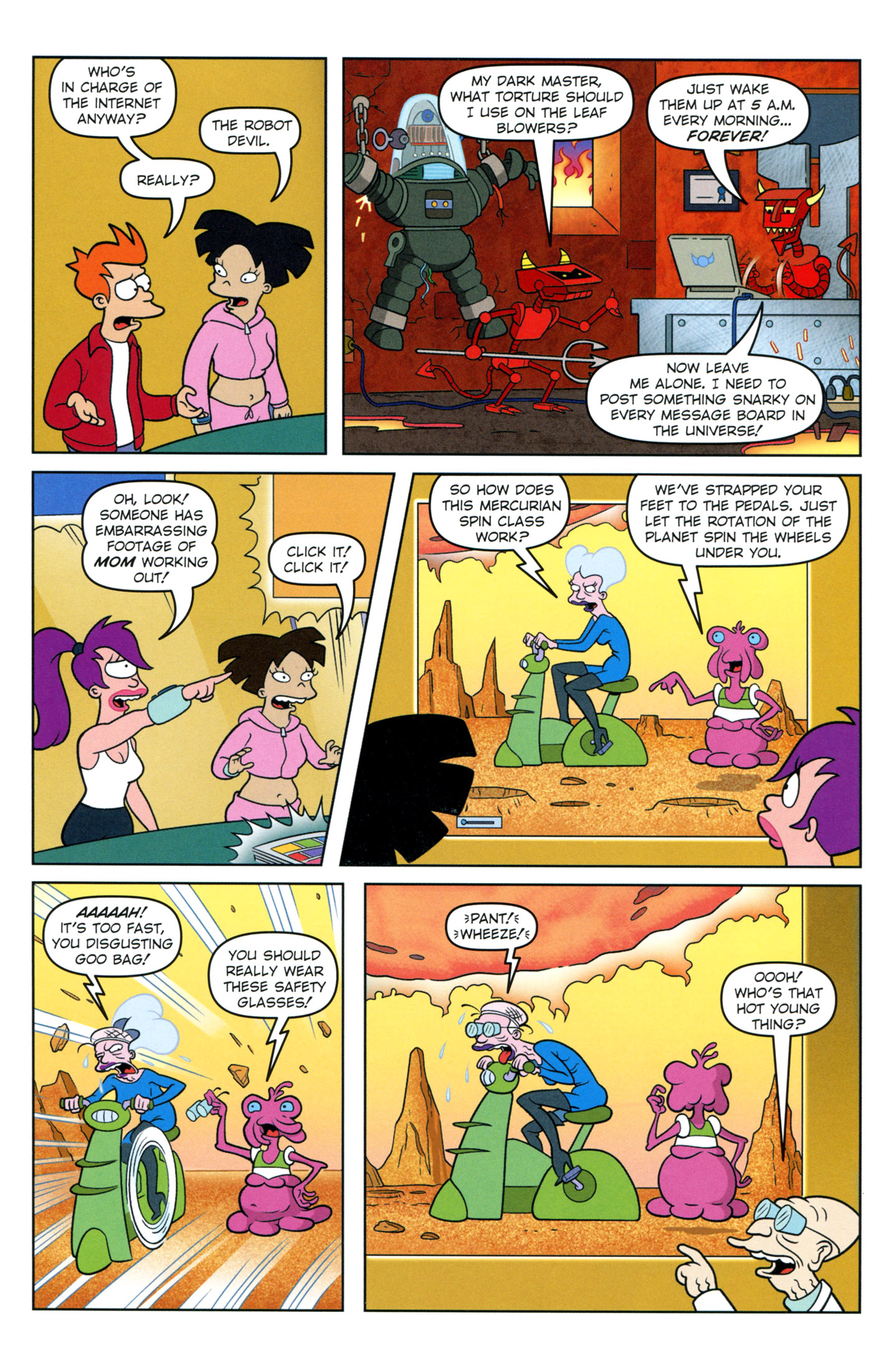 Read online Futurama Comics comic -  Issue #64 - 4