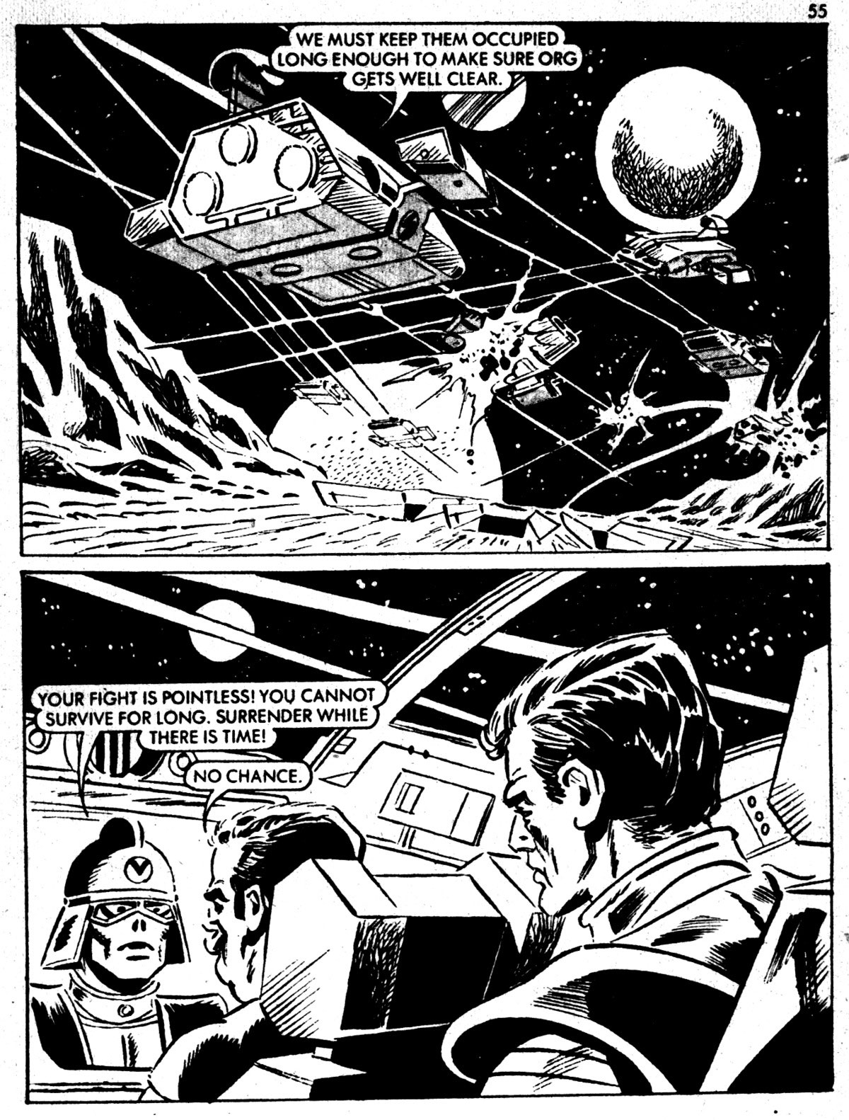 Read online Starblazer comic -  Issue #17 - 55