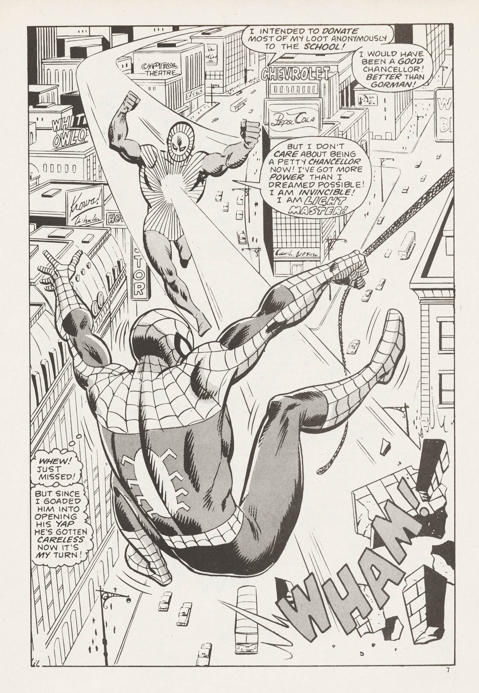 Read online Super Spider-Man and Captain Britain comic -  Issue #234 - 7