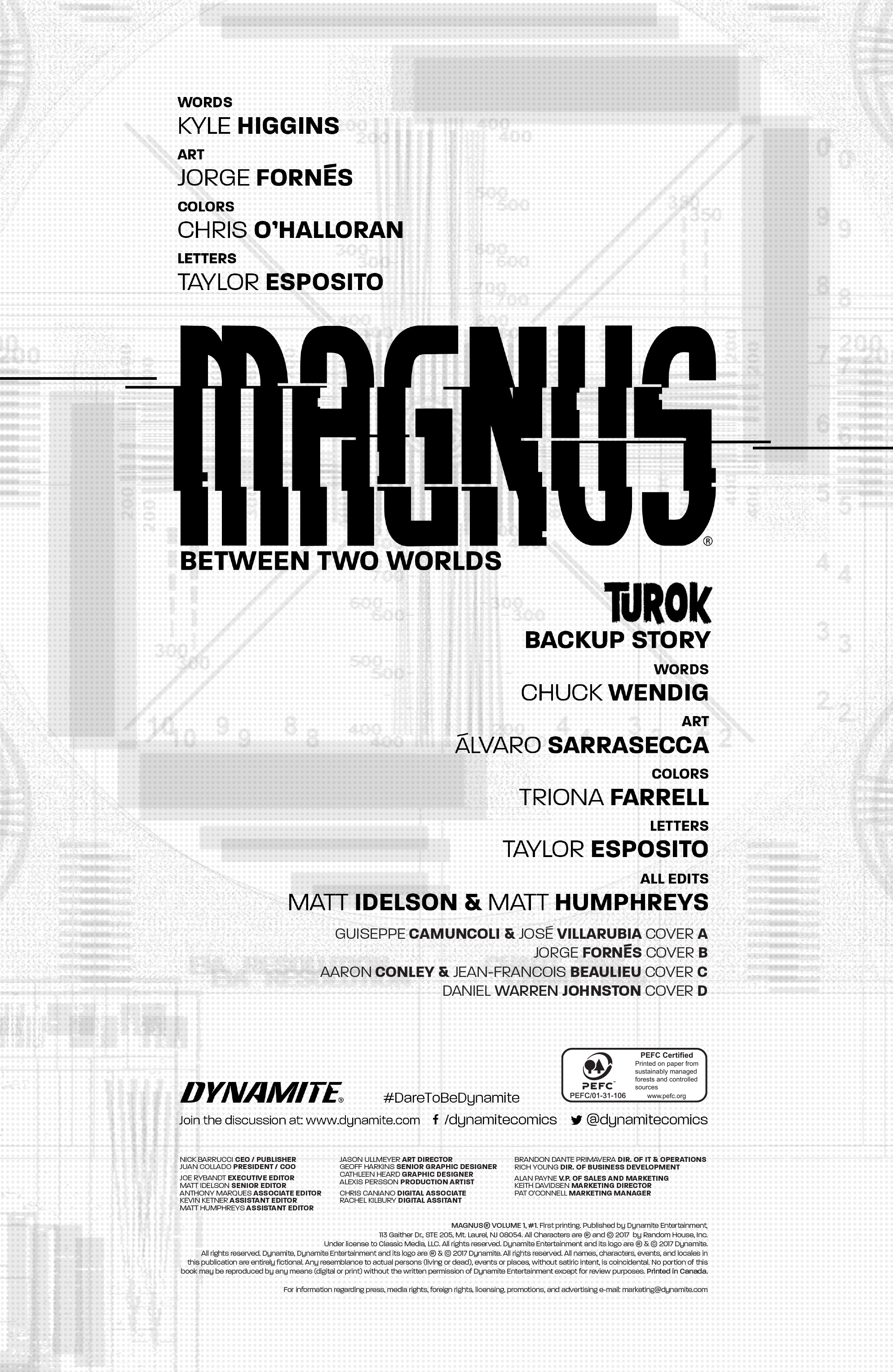 Read online Magnus comic -  Issue #1 - 5