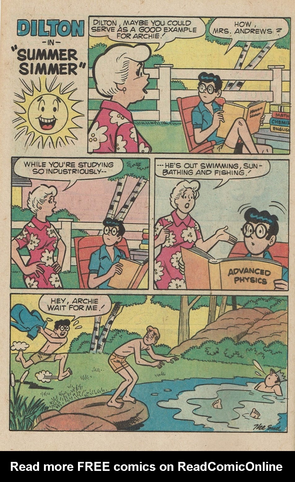 Read online Archie's Joke Book Magazine comic -  Issue #238 - 8