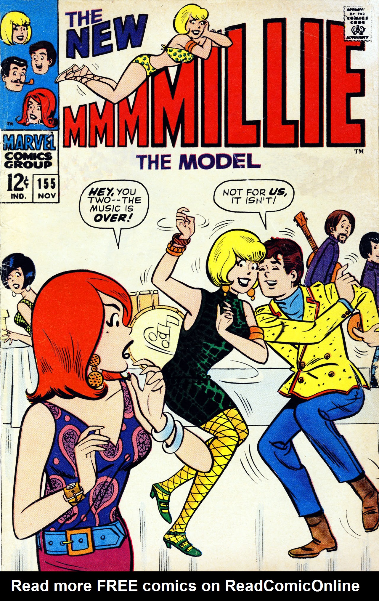 Read online Millie the Model comic -  Issue #155 - 1